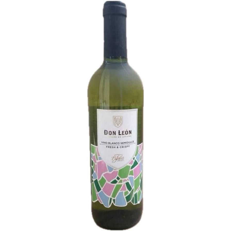 Вино Don Leon White Wine Semisweet біле напівсолодке 0.75 л