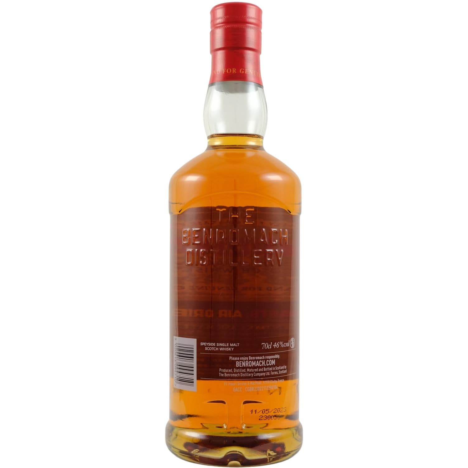 Віскі Benromach Virgin Oak Air Dried 46% 0.7 л в подарунковій коробці