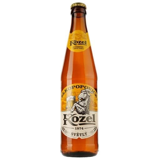Пиво Velkopopovitsky Kozel, світле, 4%, 0,45 л (786388)