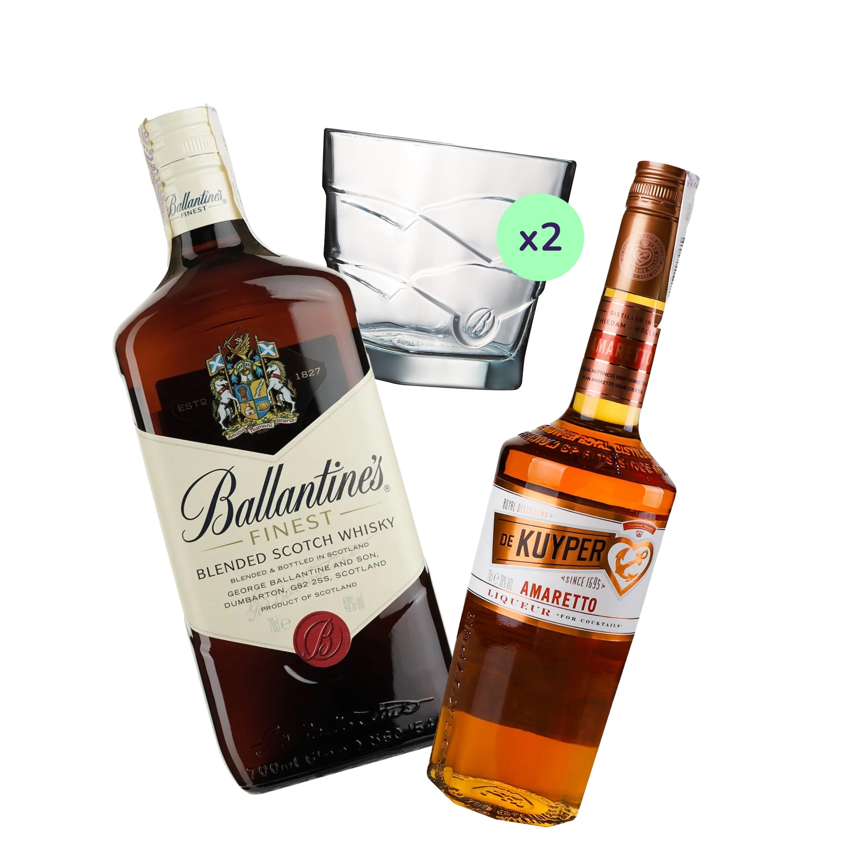 Коктейль Godfather (набір інгредієнтів) х23 на основі Ballantine's