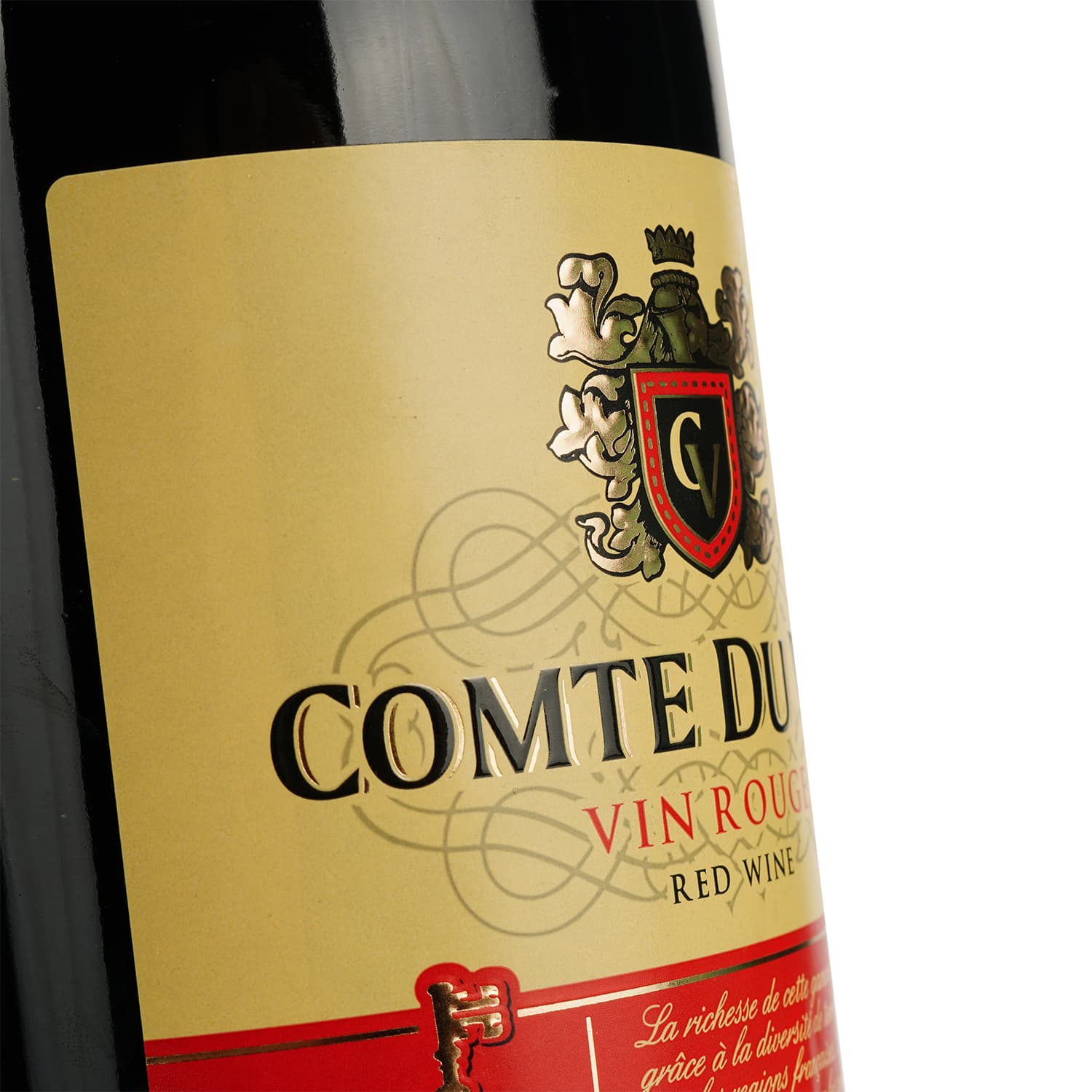 Вино Comte du Vals Rouge червоне сухе 0.75 л