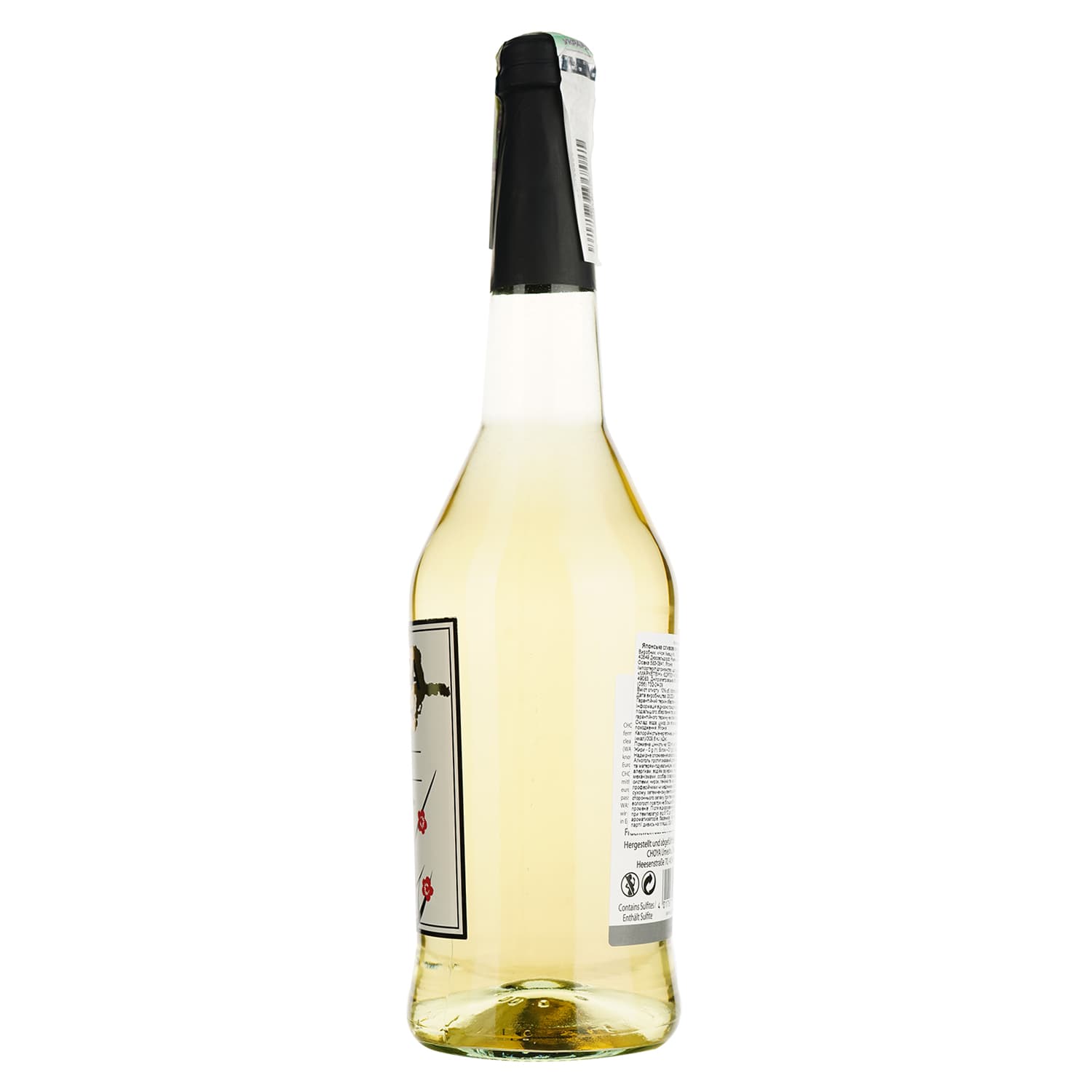 Вино Choya Dry, біле, солодке, 10%, 0,75 л (32412)
