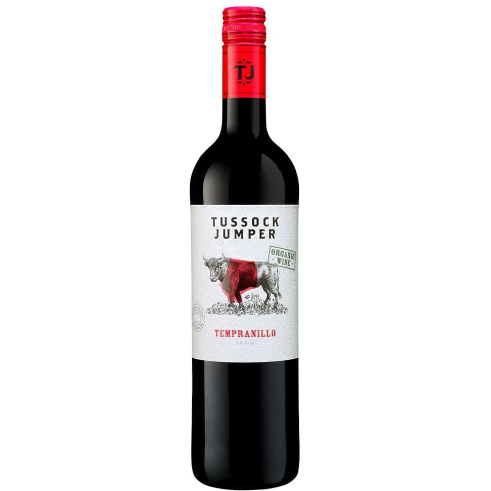 Вино Tussock Jumper Tempranillo Organic VdT Castilla червоне сухе 0.75 л