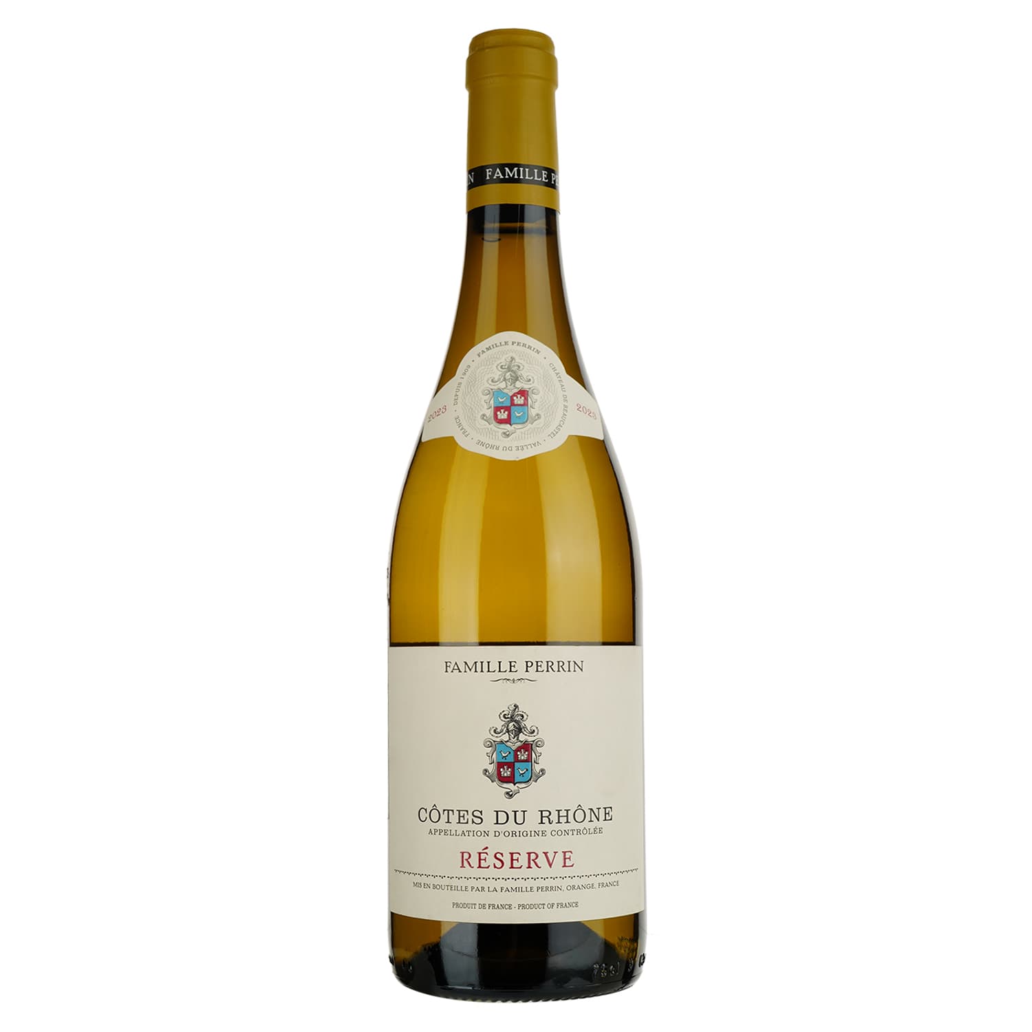 Вино Famille Perrin Reserve Blanc Perrin et Fils, біле, сухе, 0,75 л