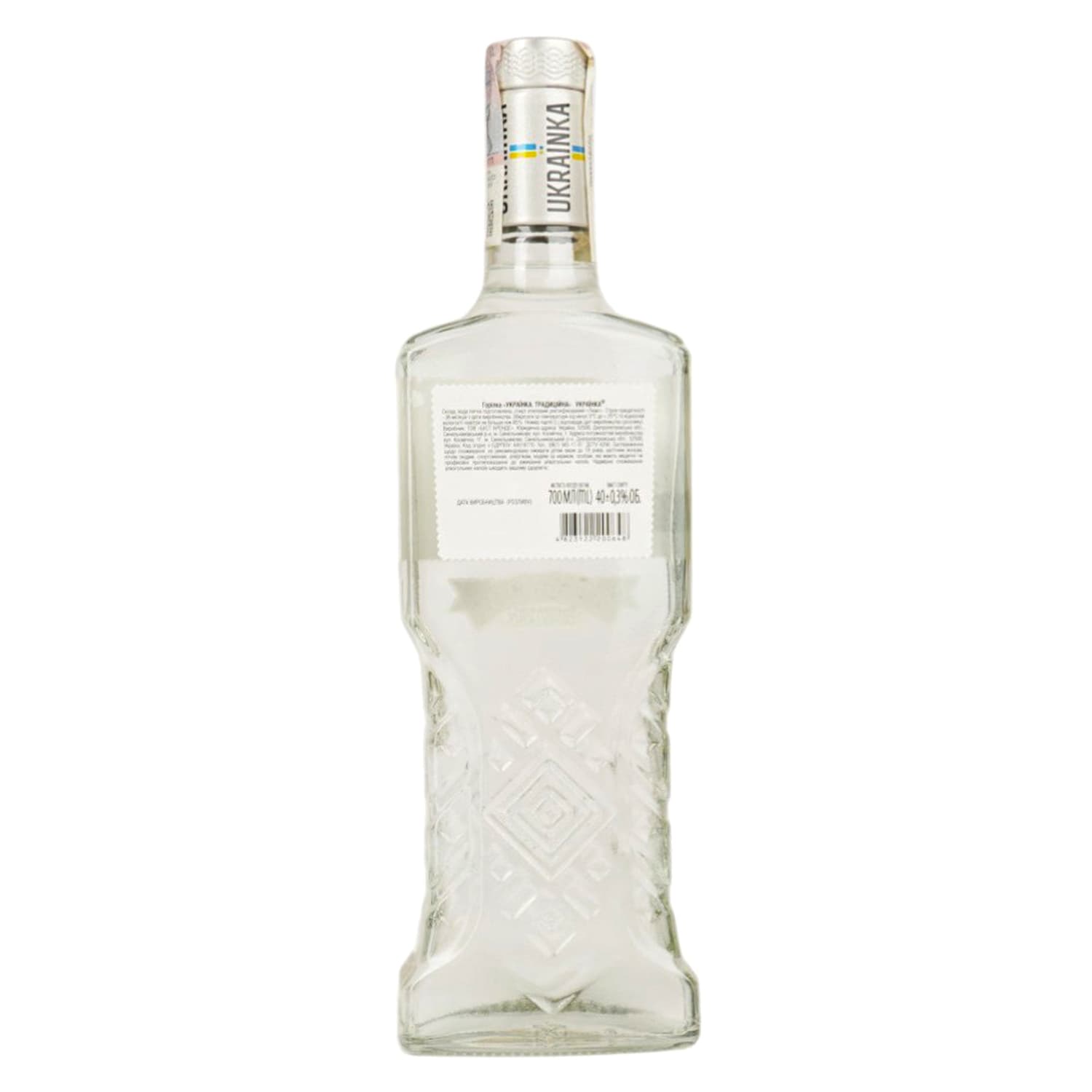 Горілка Ukrainka Traditional 40% 0.7 л