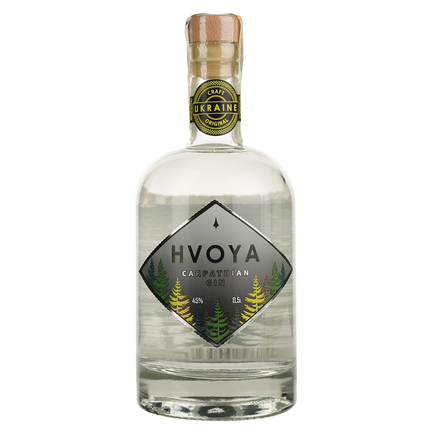 Джин Hvoya Carpathian 45% 0.5 л