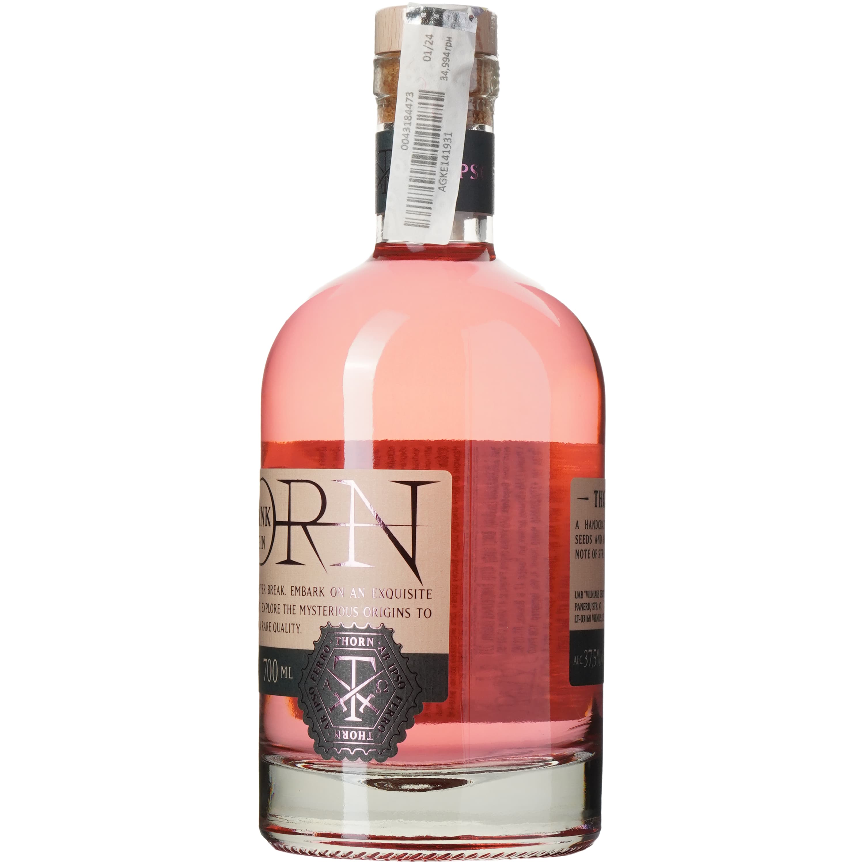 Джин Thorn Pink 37.5% 0.7 л (4770053240796)