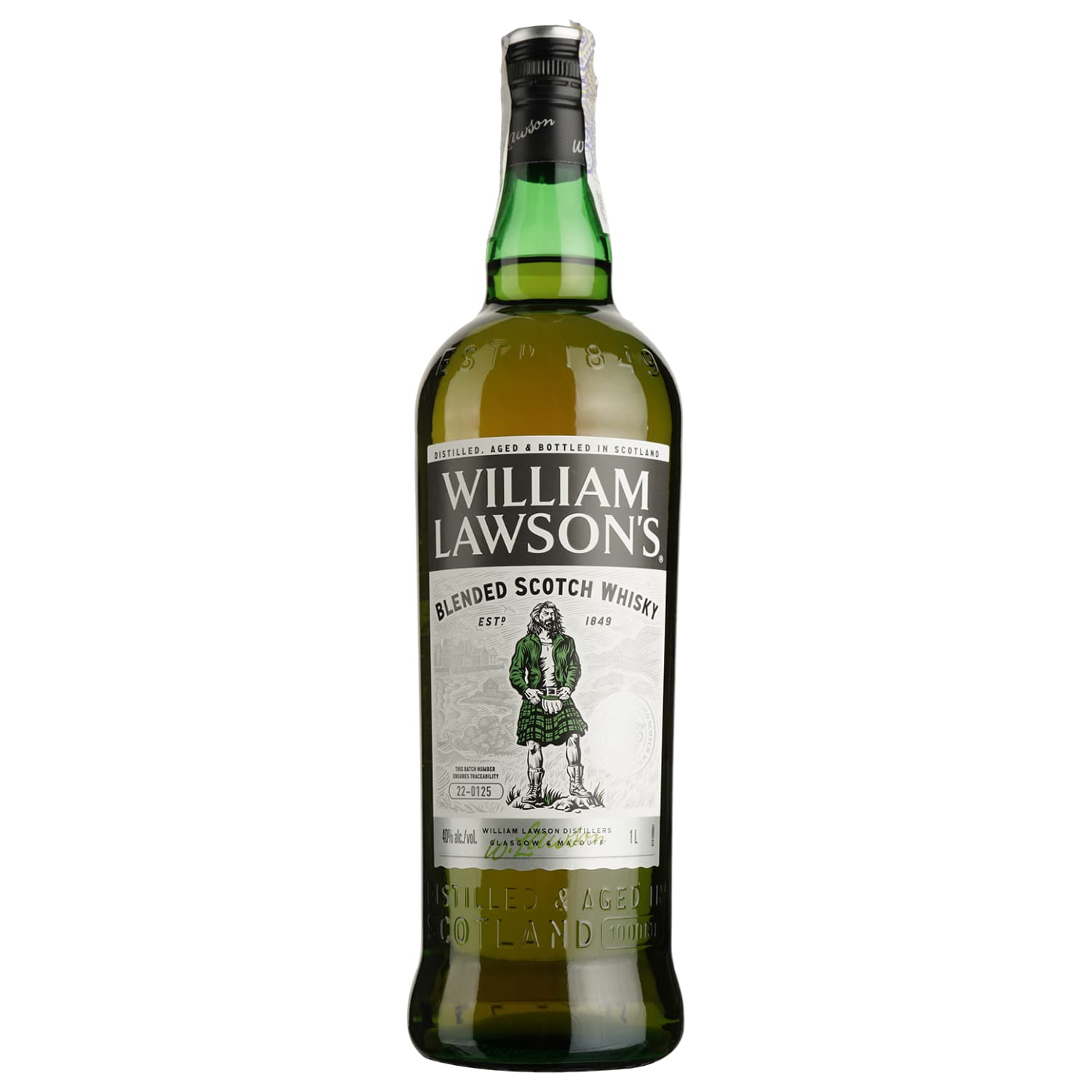 Віскі WIlliam Lawson's від 3 років витримки, 40%, 1 л
