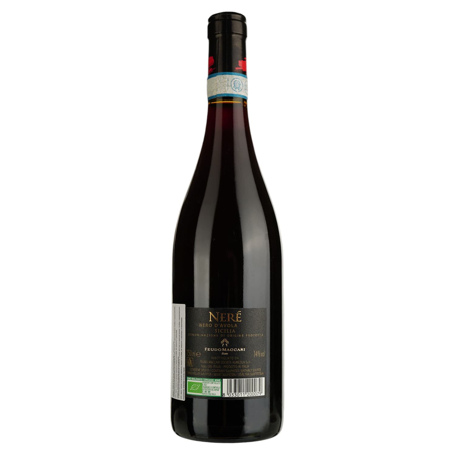 Вино Feudo Maccari Nere Nero D'Avola червоне сухе 0.75 л
