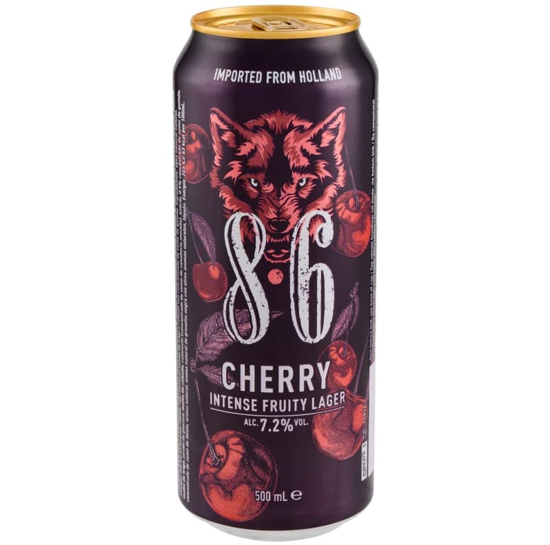 Пиво Баварiя 8.6 Cherry 0.5 л