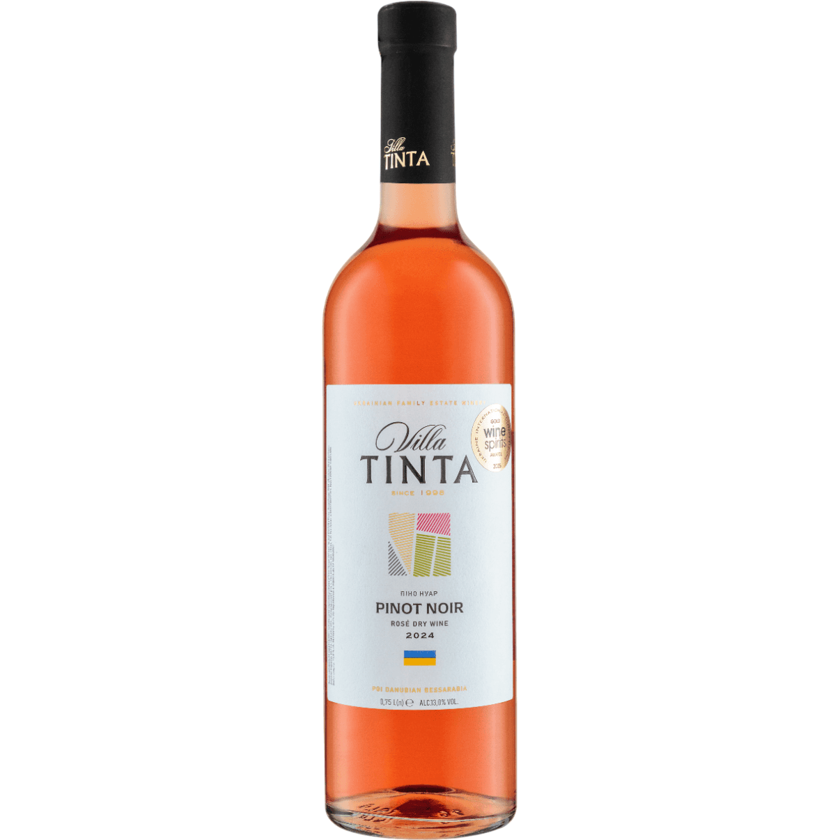 Вино Villa Tinta Піно Нуар рожеве сухе 0.75 л