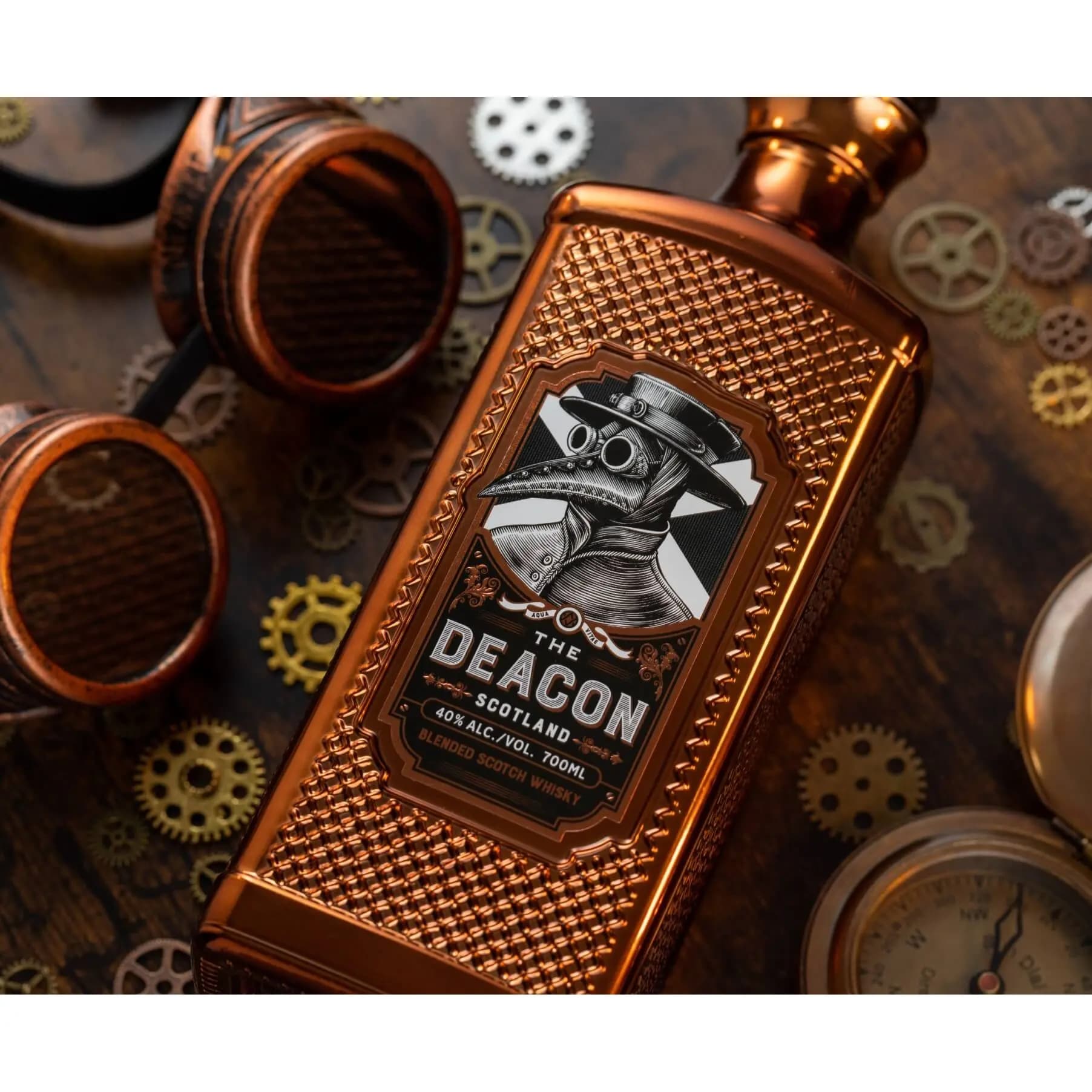 Віскі The Deacon Blended Scotch Whisky 40% 0.7 л у подарунковій упаковці