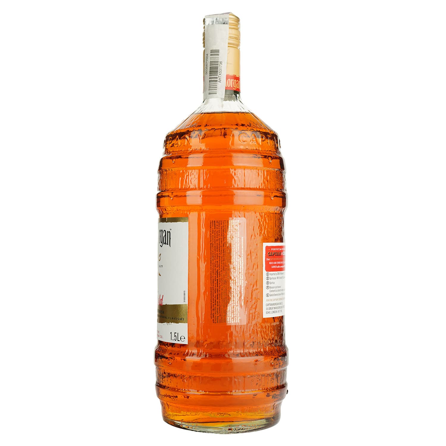 Алкогольний напій Captain Morgan Spiced Gold 35% 1.5 л