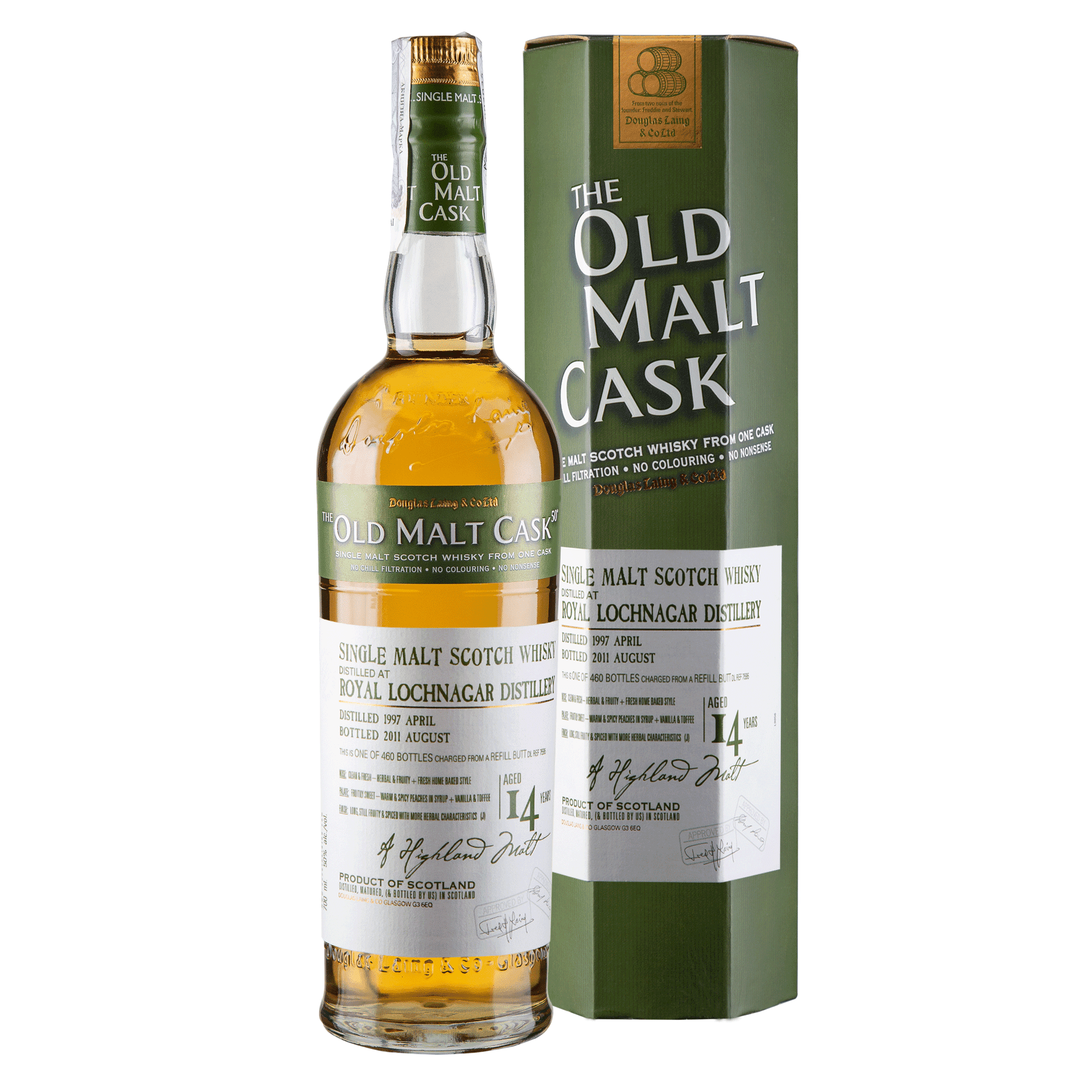 Віскі Royal Lochnagar Vintage 1997 14 yo Single Malt Scotch Whisky 50% 0.7 л