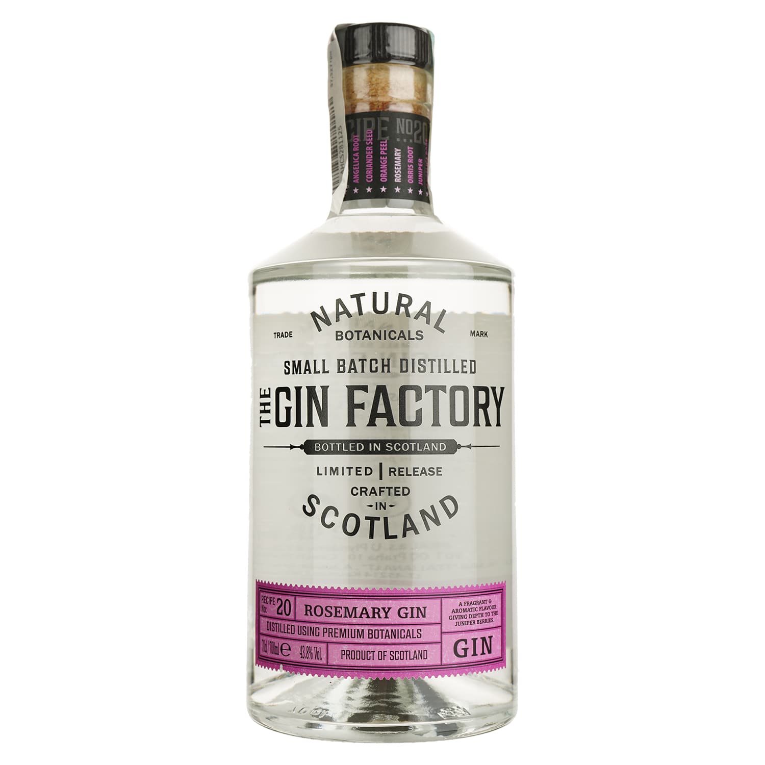 Джин The Gin Factory Small Batch Distilled 43.8% 0.7 л