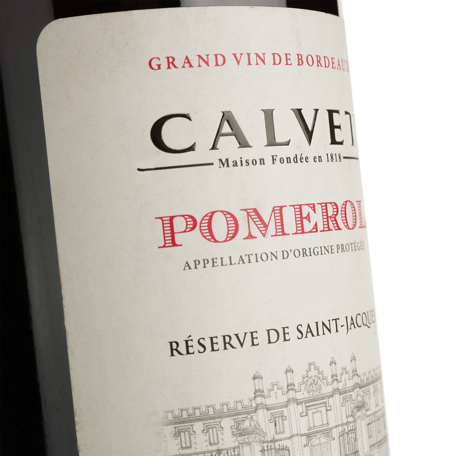 Вино Calvet Collection Reserve de St.Jacques Pomerol AOC червоне сухе 0.75 л