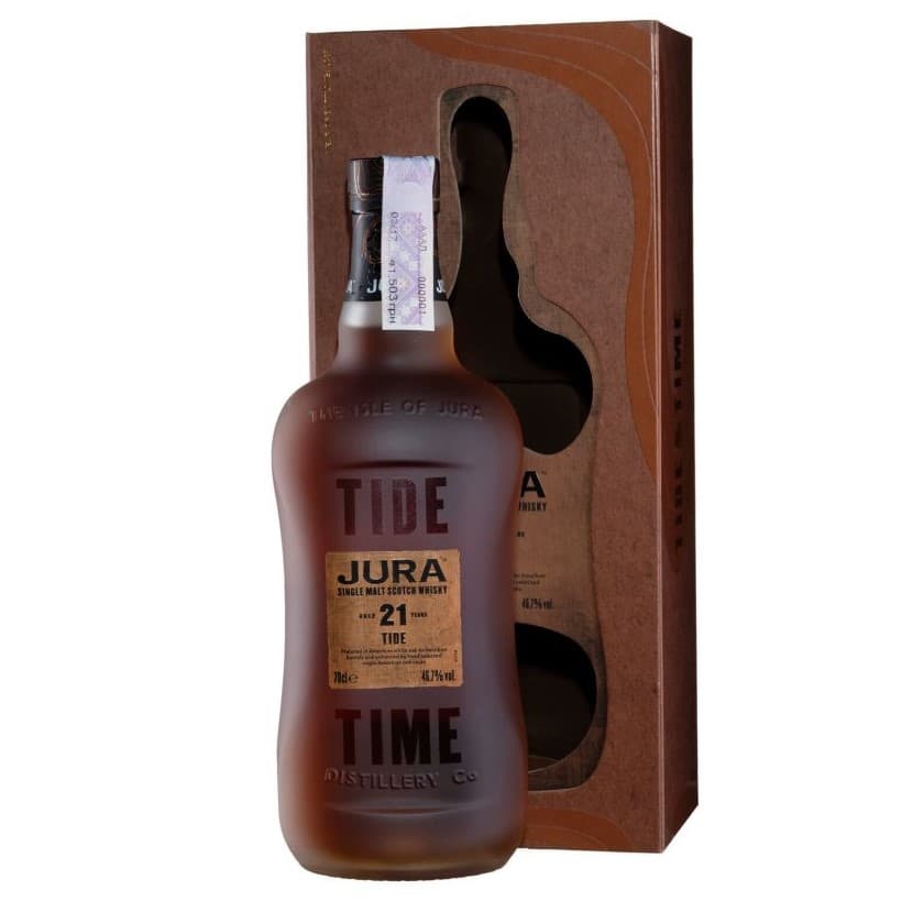 Віскі Jura Single Malt Scotch Whisky 21 yo, в подарунковій упаковці, 46,7%, 0,7 л