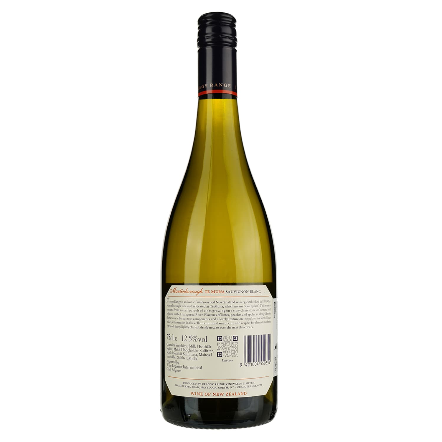 Вино: Craggy Range Te Muna Sauvignon Blanc Craggy Range, біле, сухе, 0,75 л