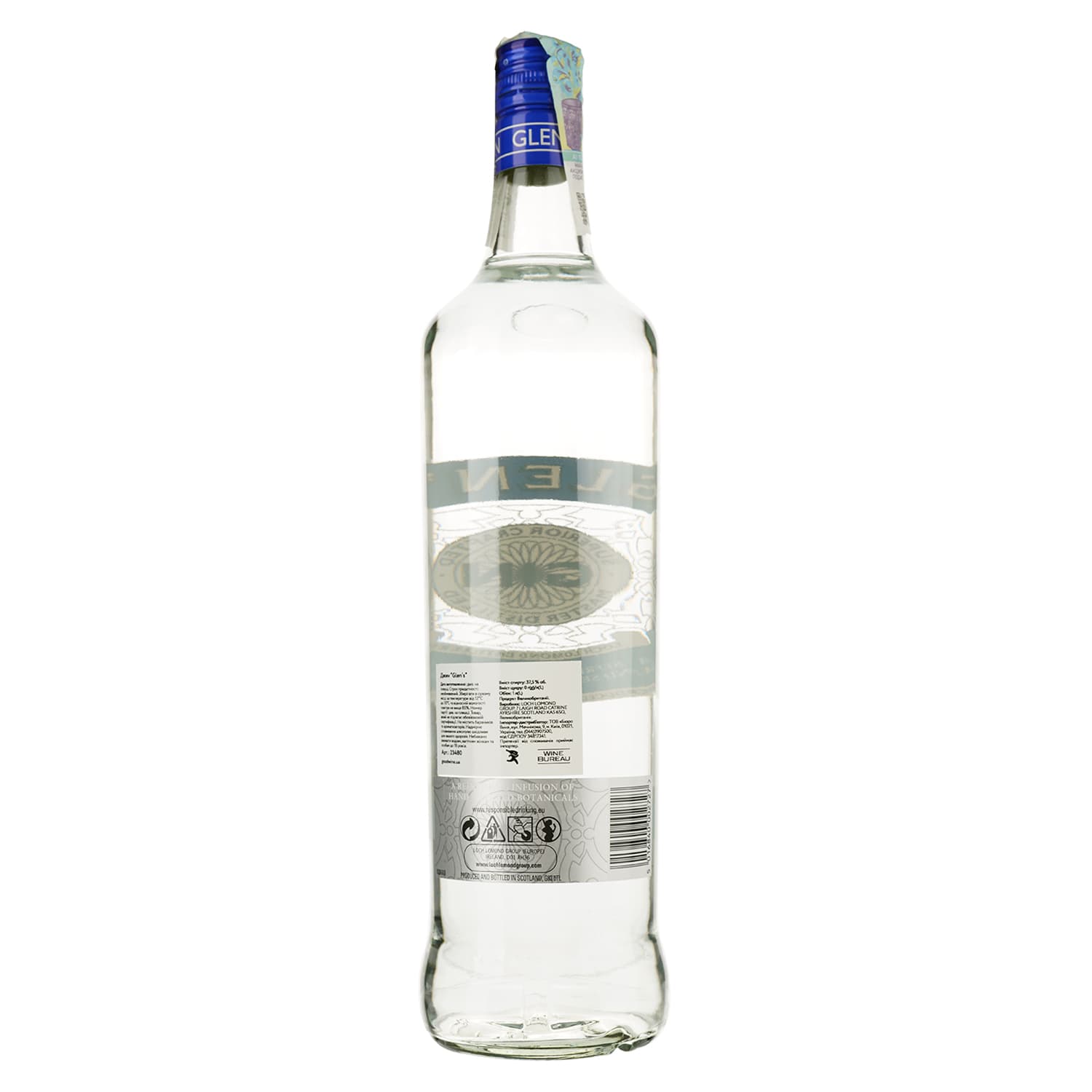 Джин Glen’s, 37,5%, 1 л