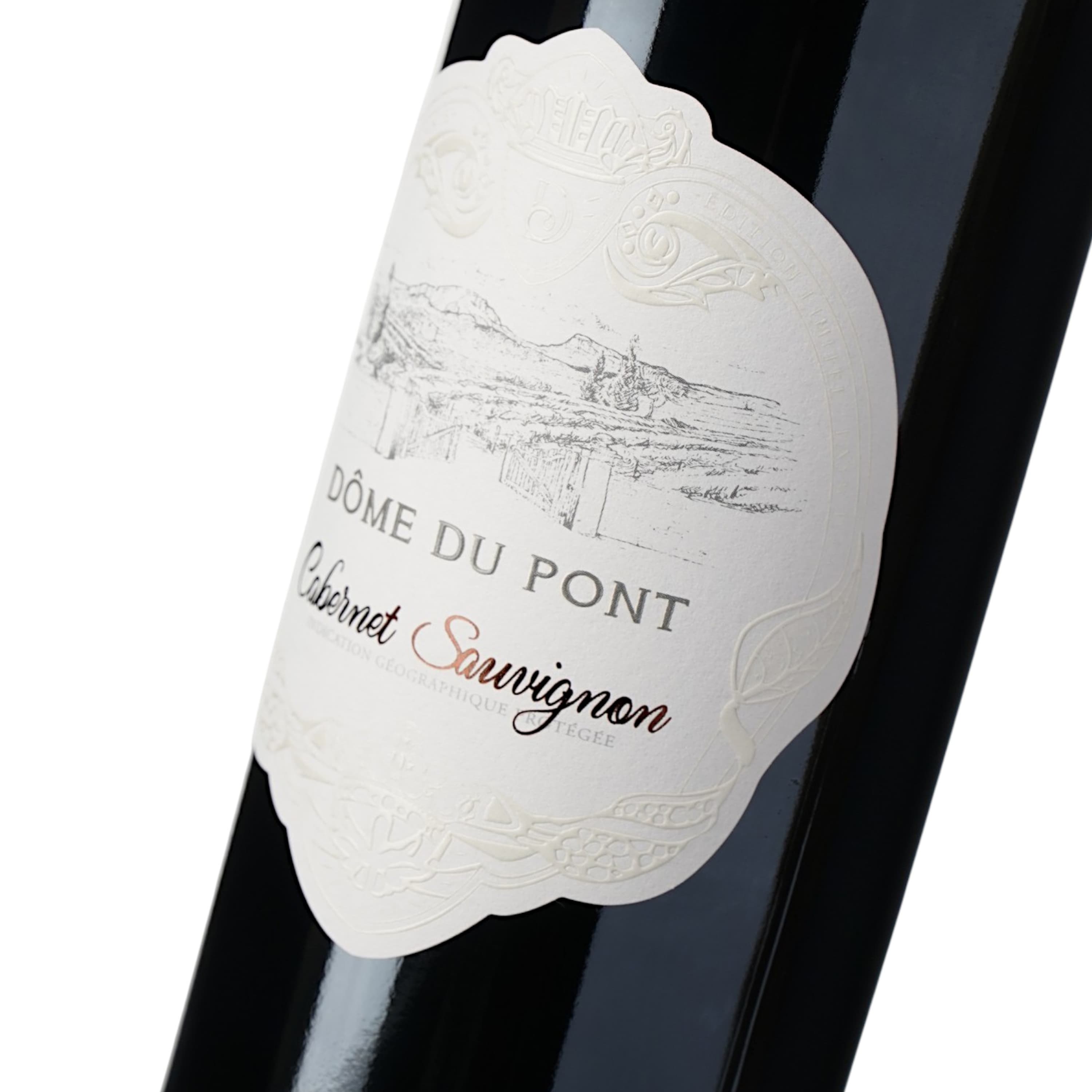 Вино Dome du Pont Cabernet Sauvignon Rouge IGP Pays D'Oc, червоне, сухе, 0,75 л