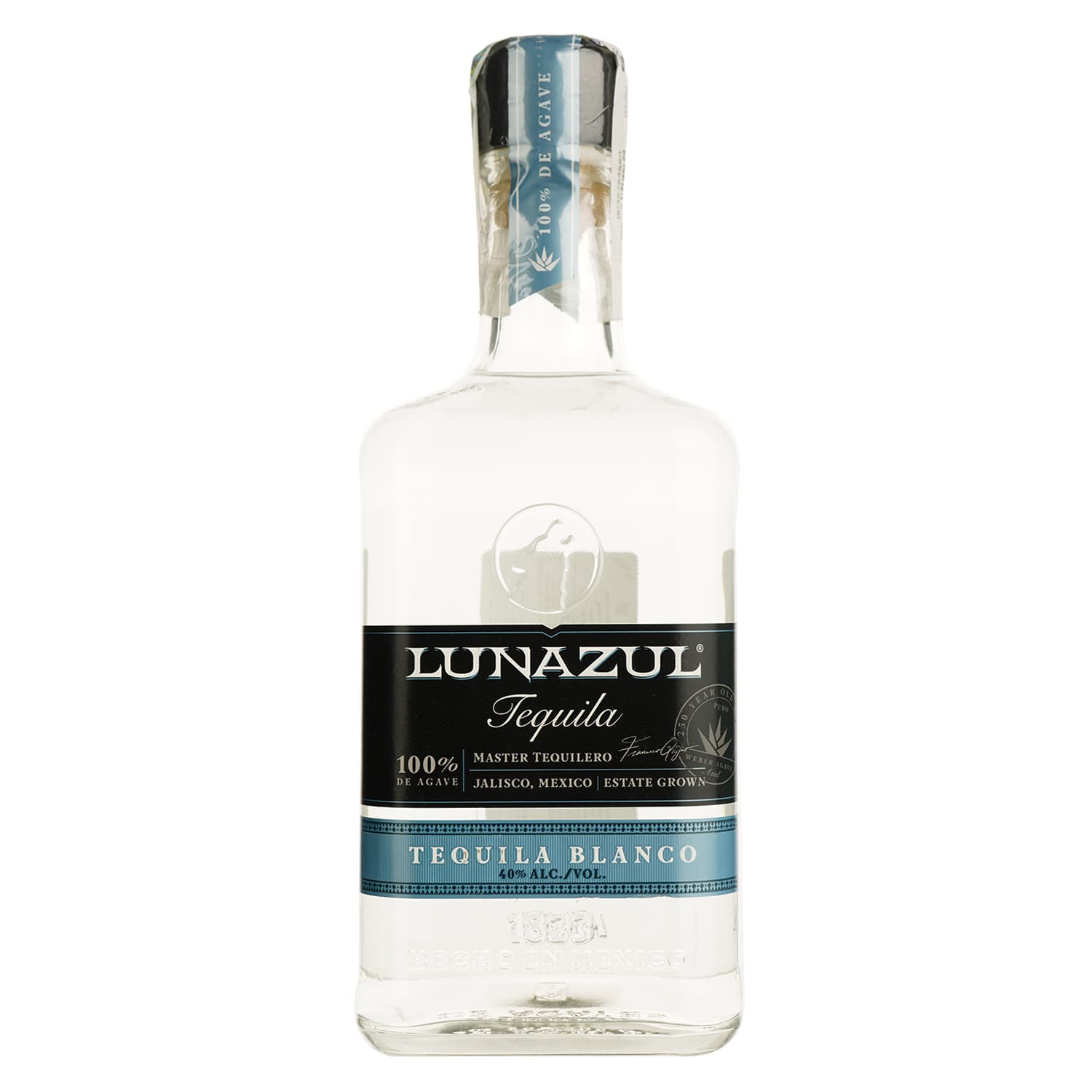 Текіла Lunazul Blanco 100% Agave, 40%, 0,75 л