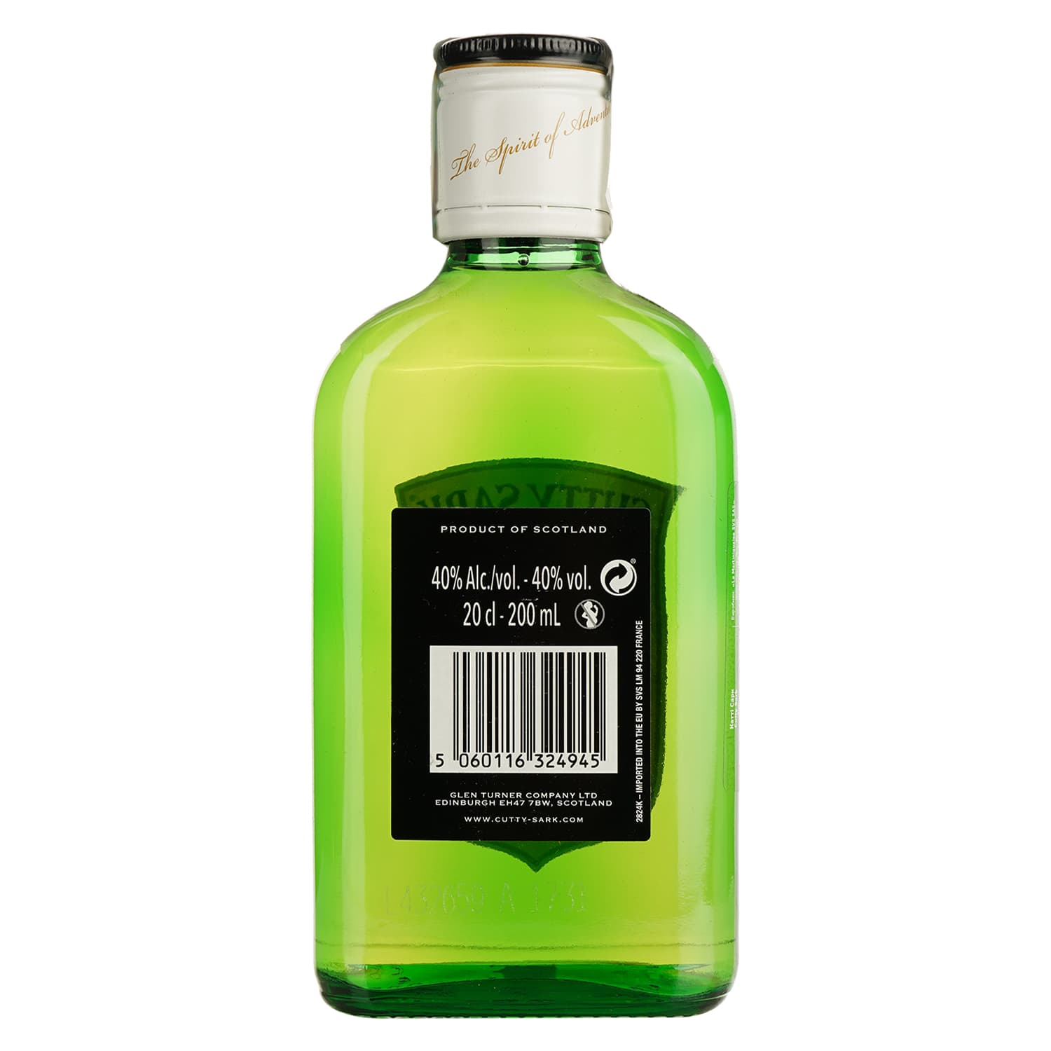 Віскі Cutty Sark 40% 0.2 л