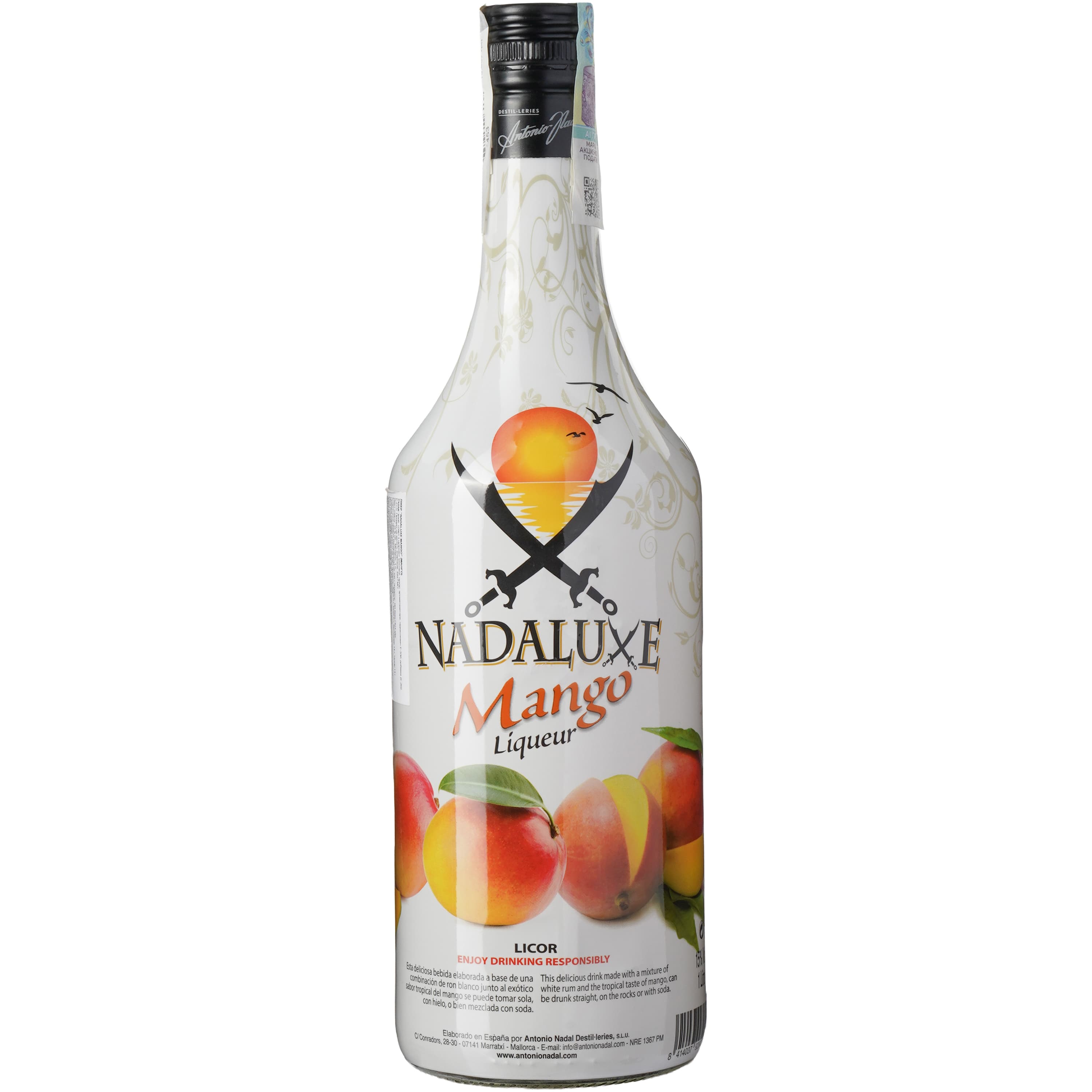 Лікер Nadaluxe Mango 15% 1 л
