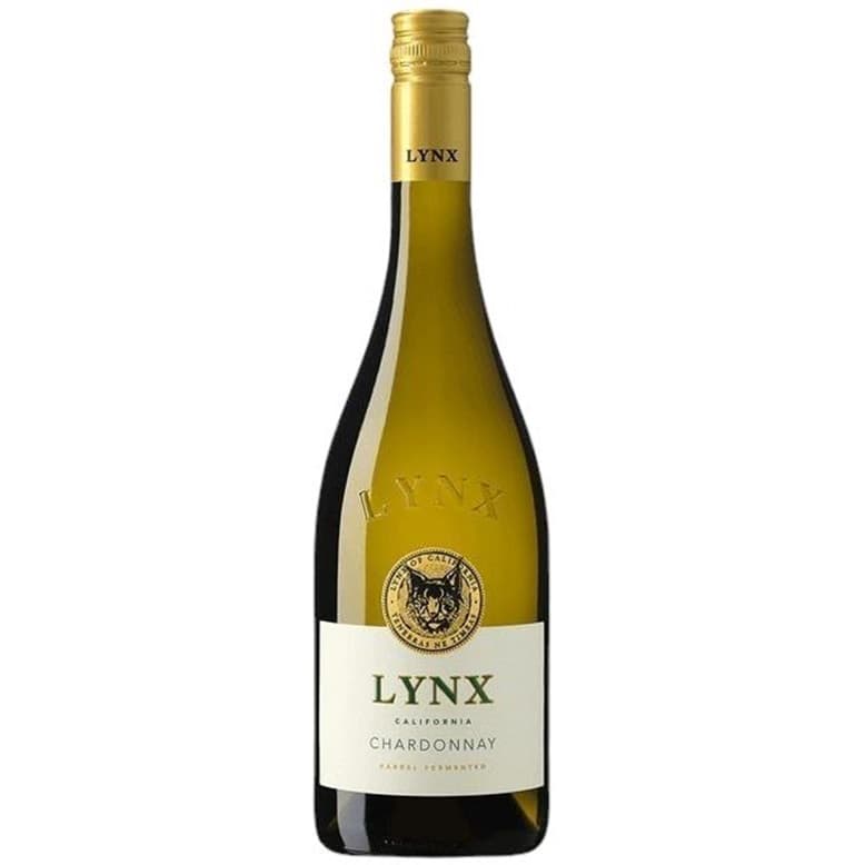 Вино Lynx Chardonnay California 2022 біле сухе 0.75 л