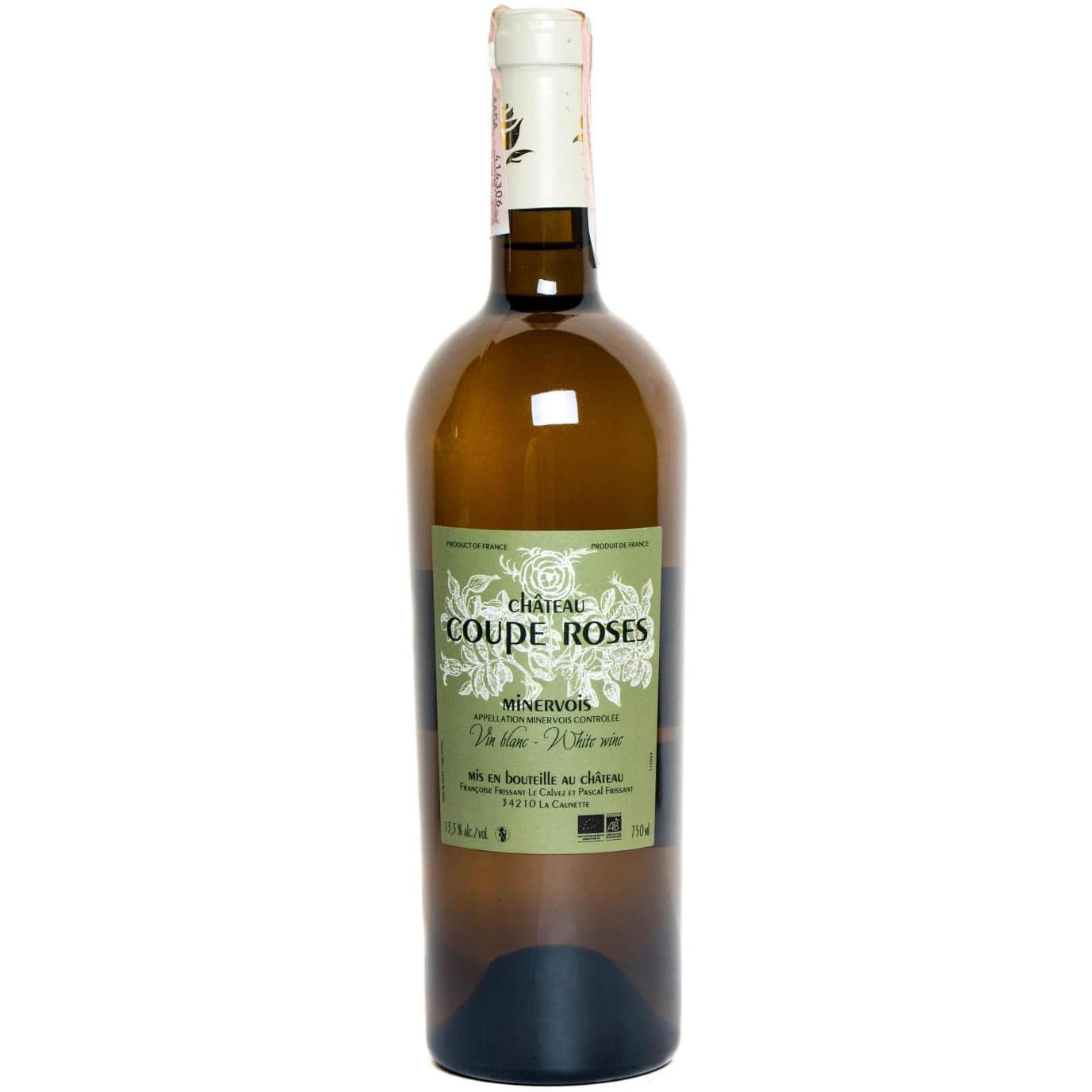 Вино Chateau Coupe Roses Minervois біле сухе 0.75