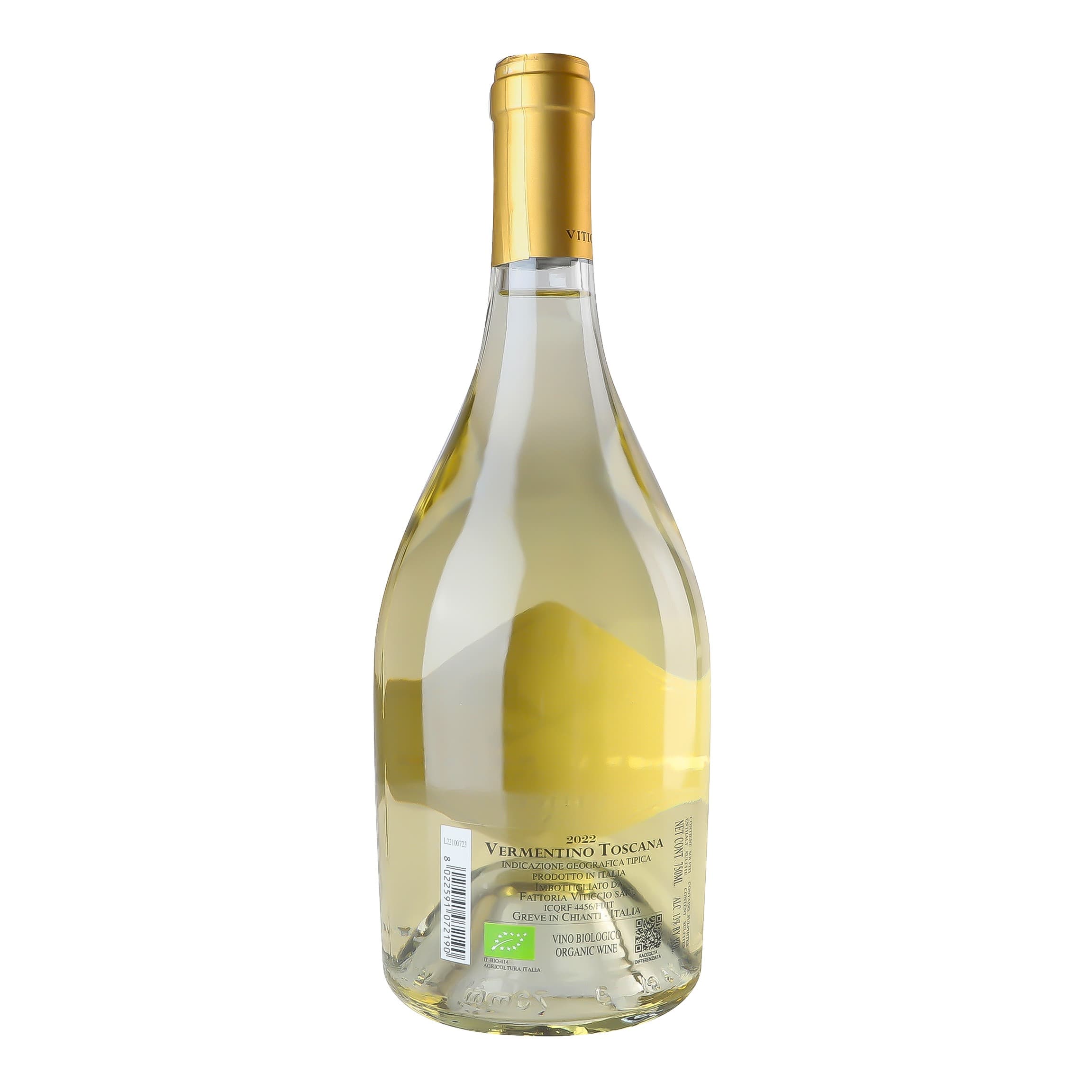 Вино Fattoria Viticcio Vermentino BIO IGT Toscana біле сухе 0.75 л