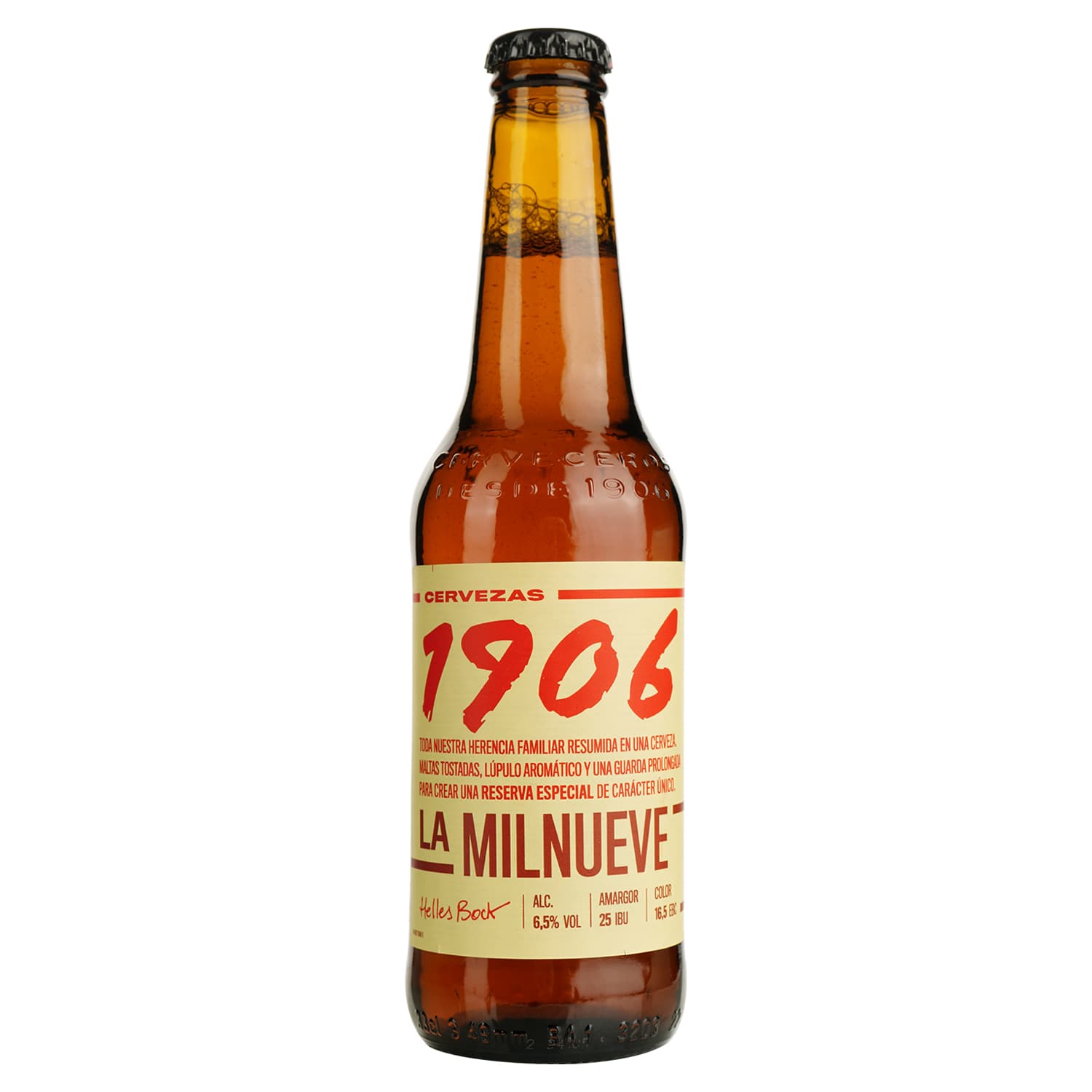 Пиво Estrella Galicia 1906 Reserva Especial світле 6.5% 0.33 л