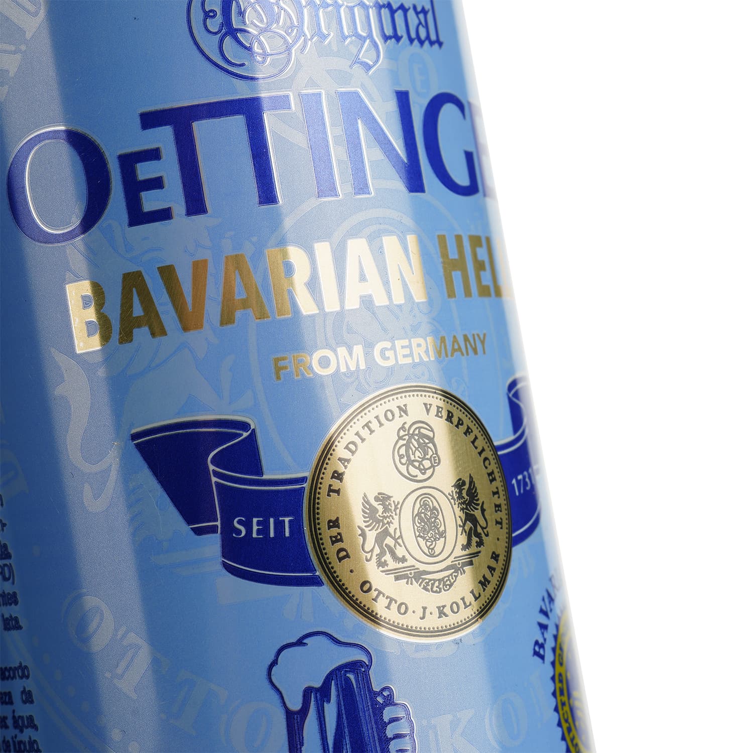 Пиво Oettinger Bavarian Helles світле 4.7% 0.5 л з/б