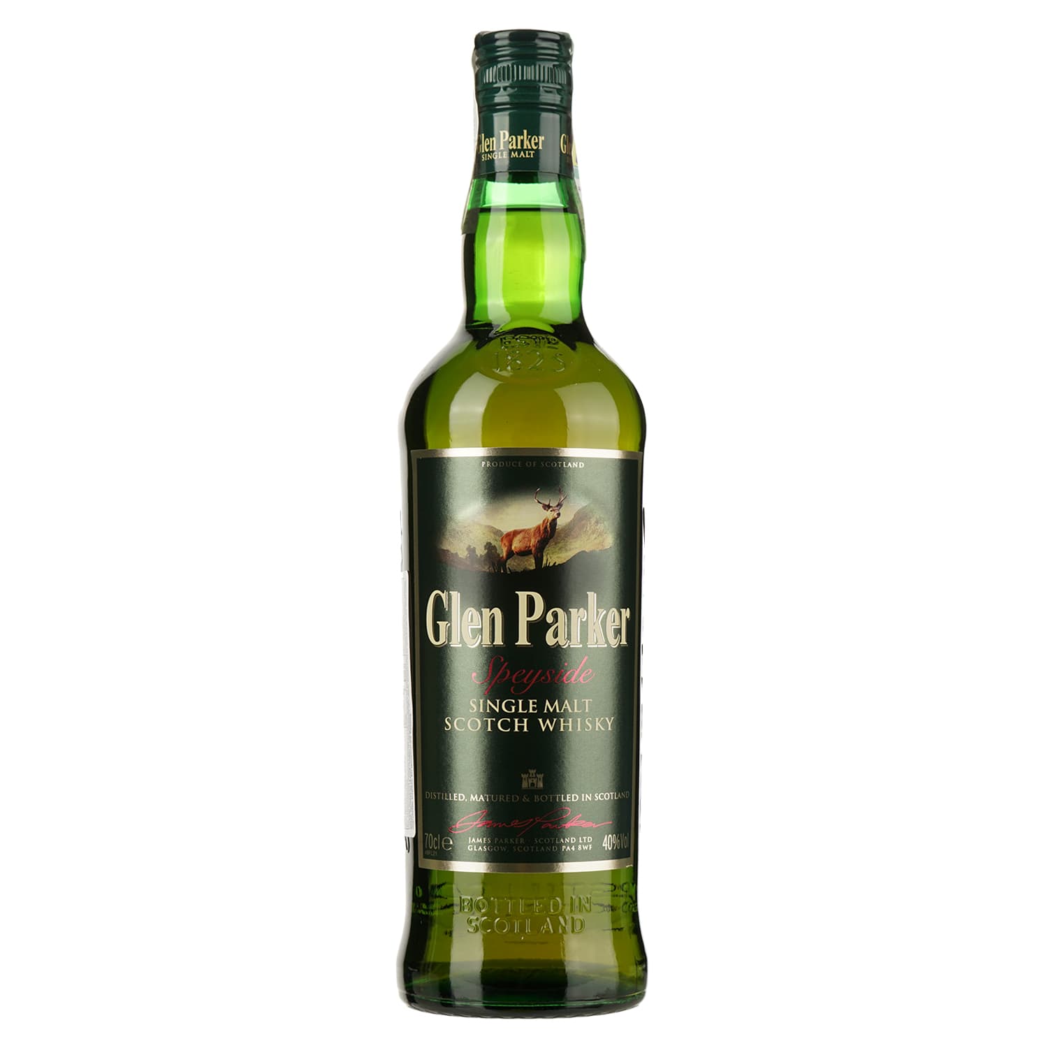 Віскі Angus Dundee Distillers Glen Parker, 40%, 0,7 л (8000014493285)
