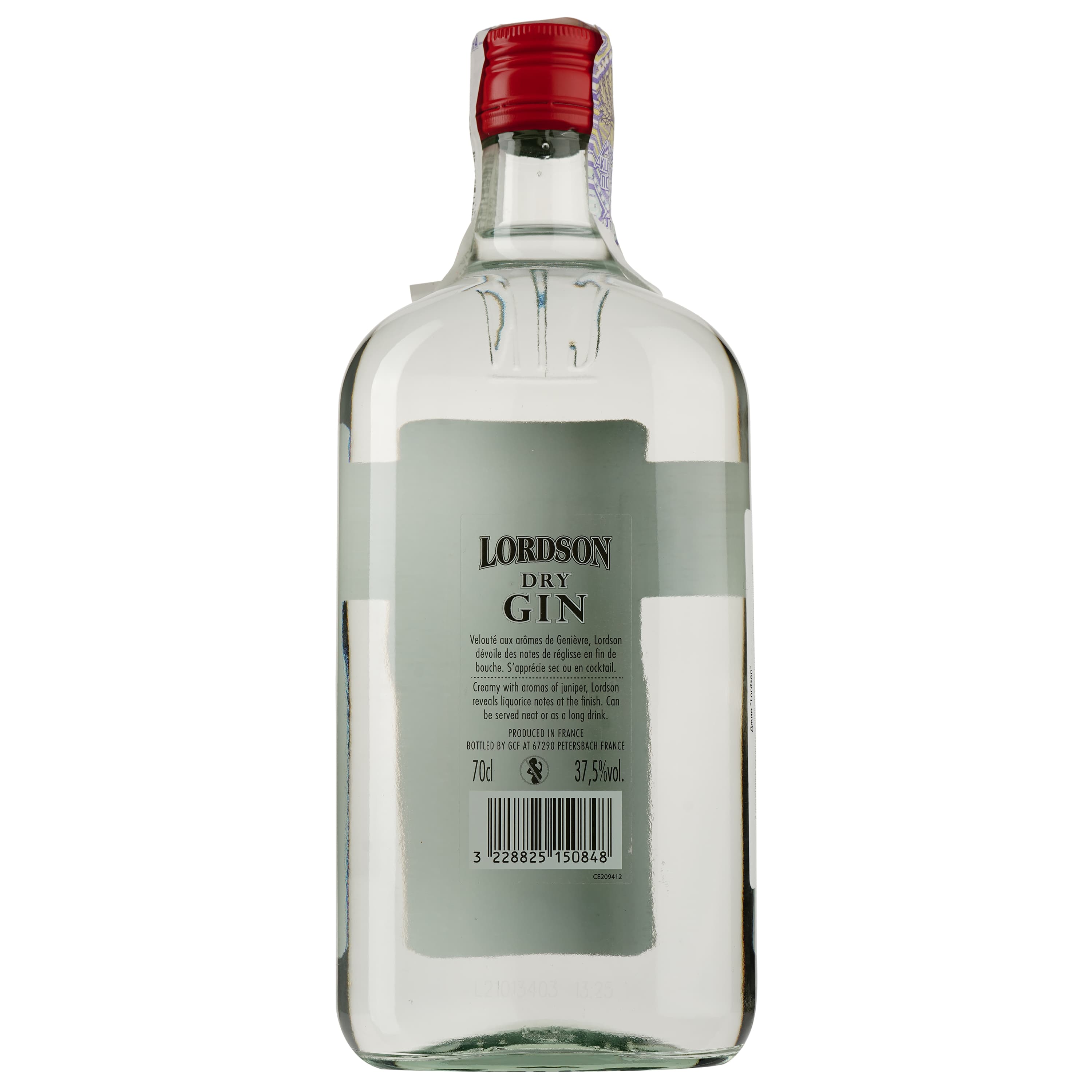Джин LGC Lordson Gin, 37,5%, 0,7 л
