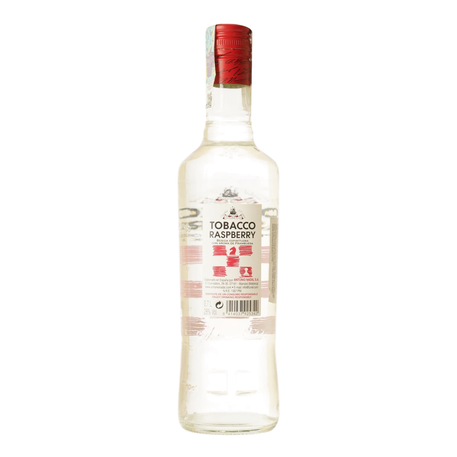 Ромовий напій Tobacco Raspberry 28% 0.7 л