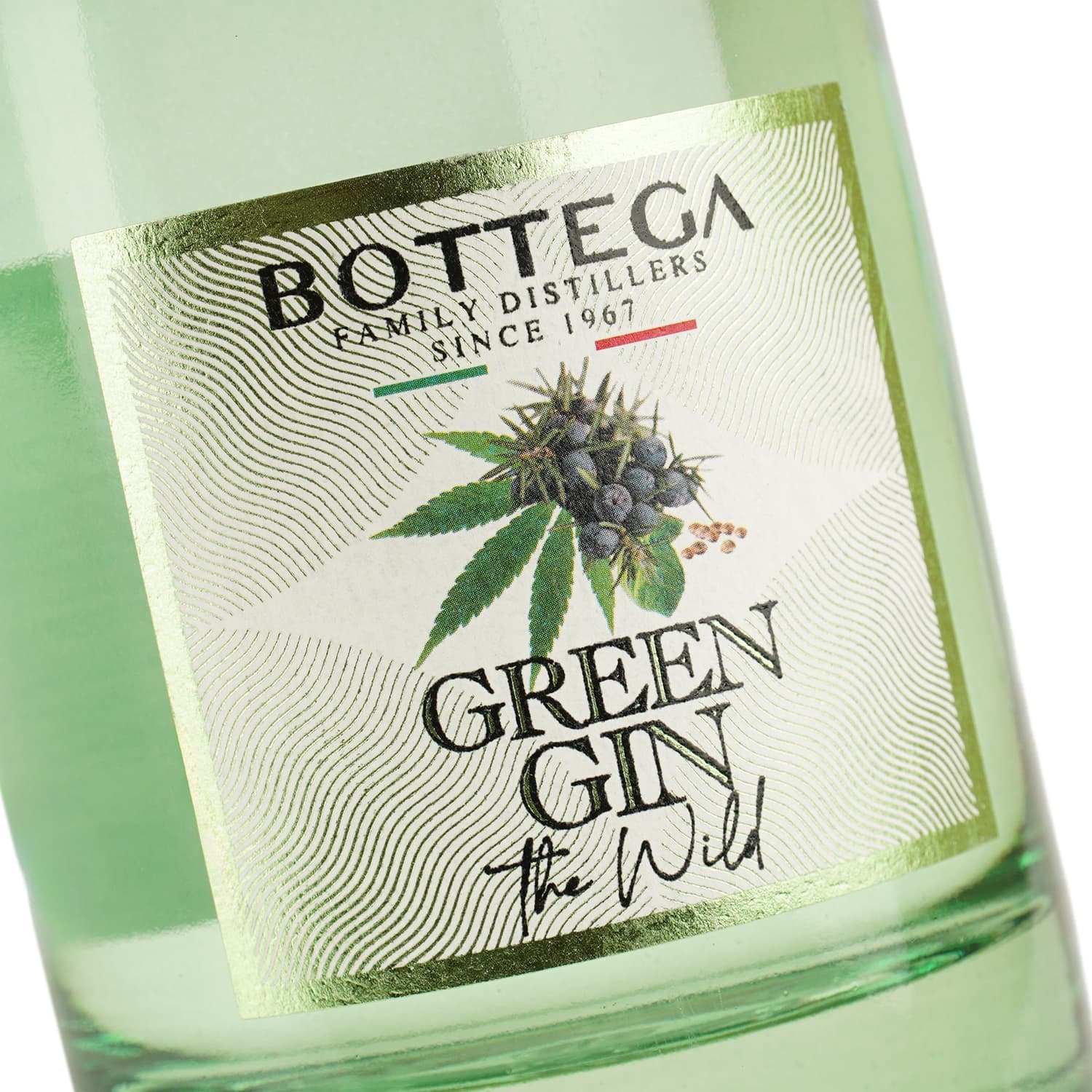 Джин Bottega The Wild зелений 40% 0.7 л