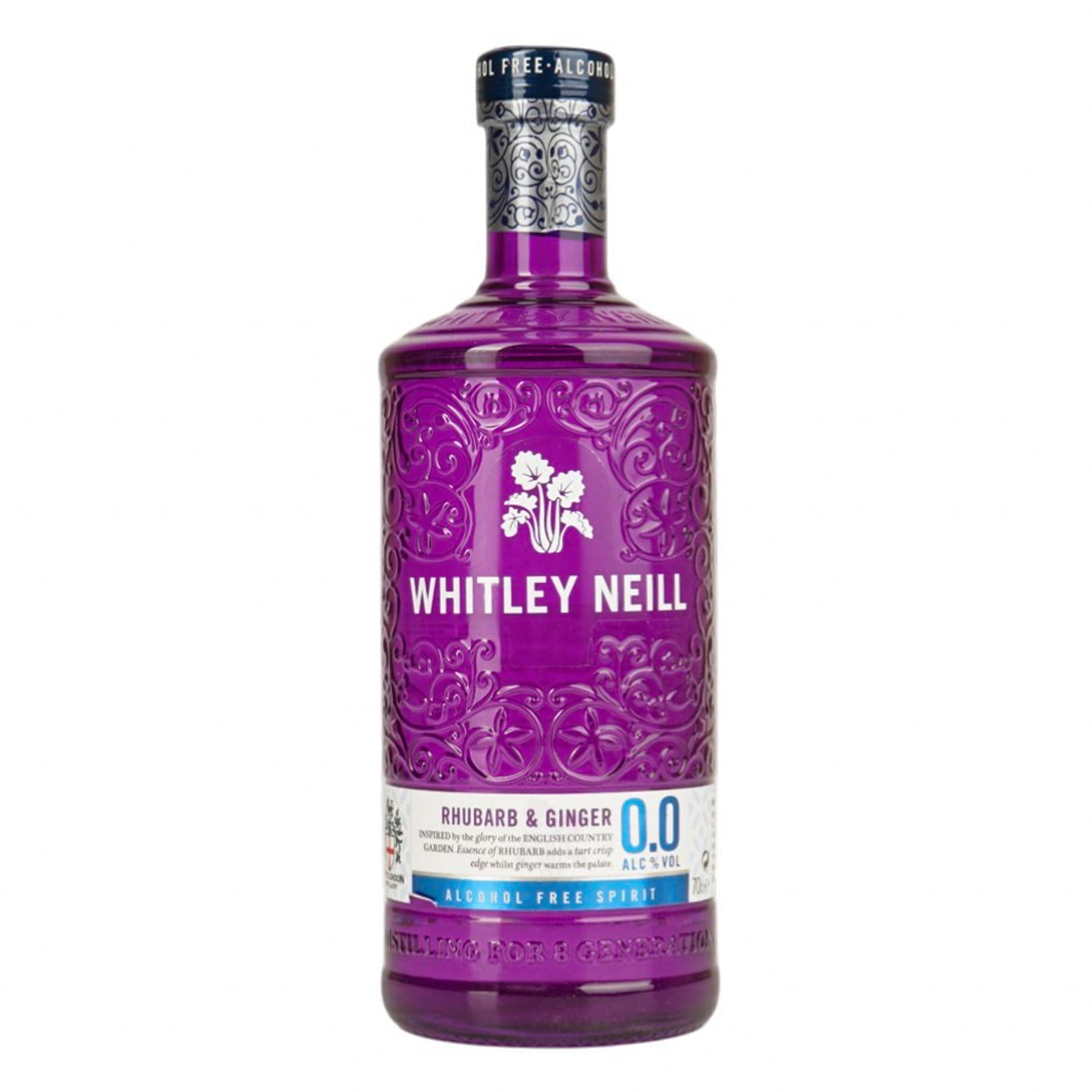 Напій безалкогольний Whitley Neill Rhubarb & Ginger 0% 0.7 л