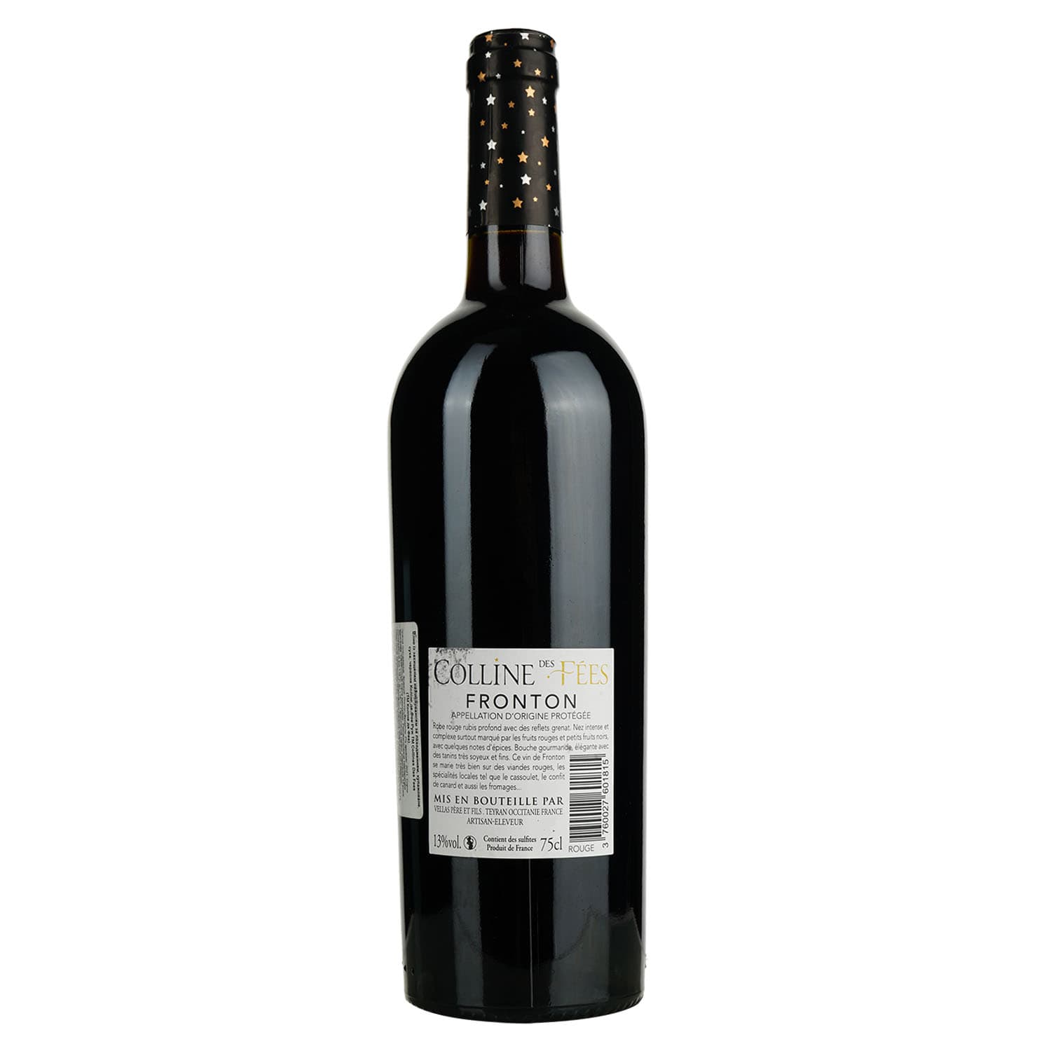 Вино Colline Des Fees Rouge AOP Fronton червоне сухе 0.75 л