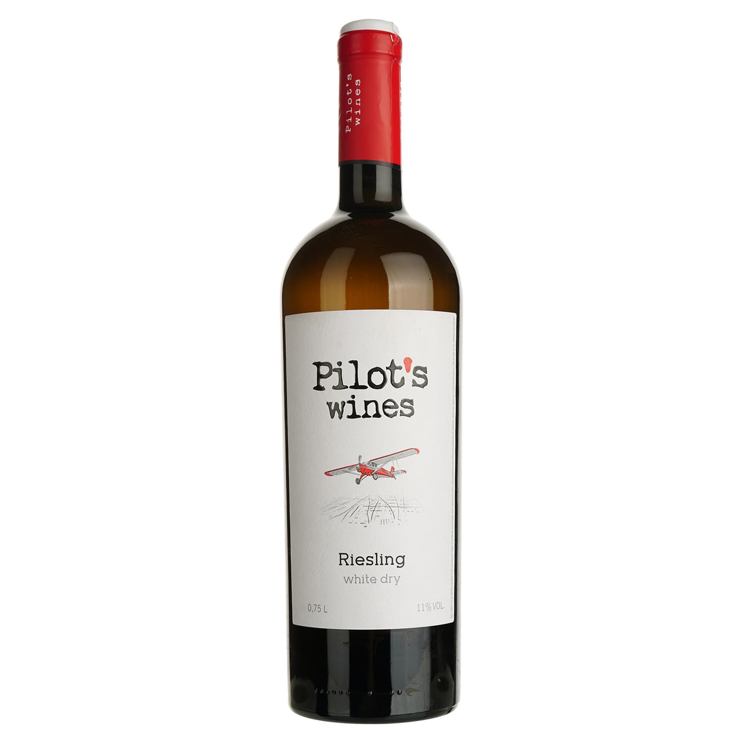 Вино Pilot’s Wines Riesling біле сухе 0.75 л