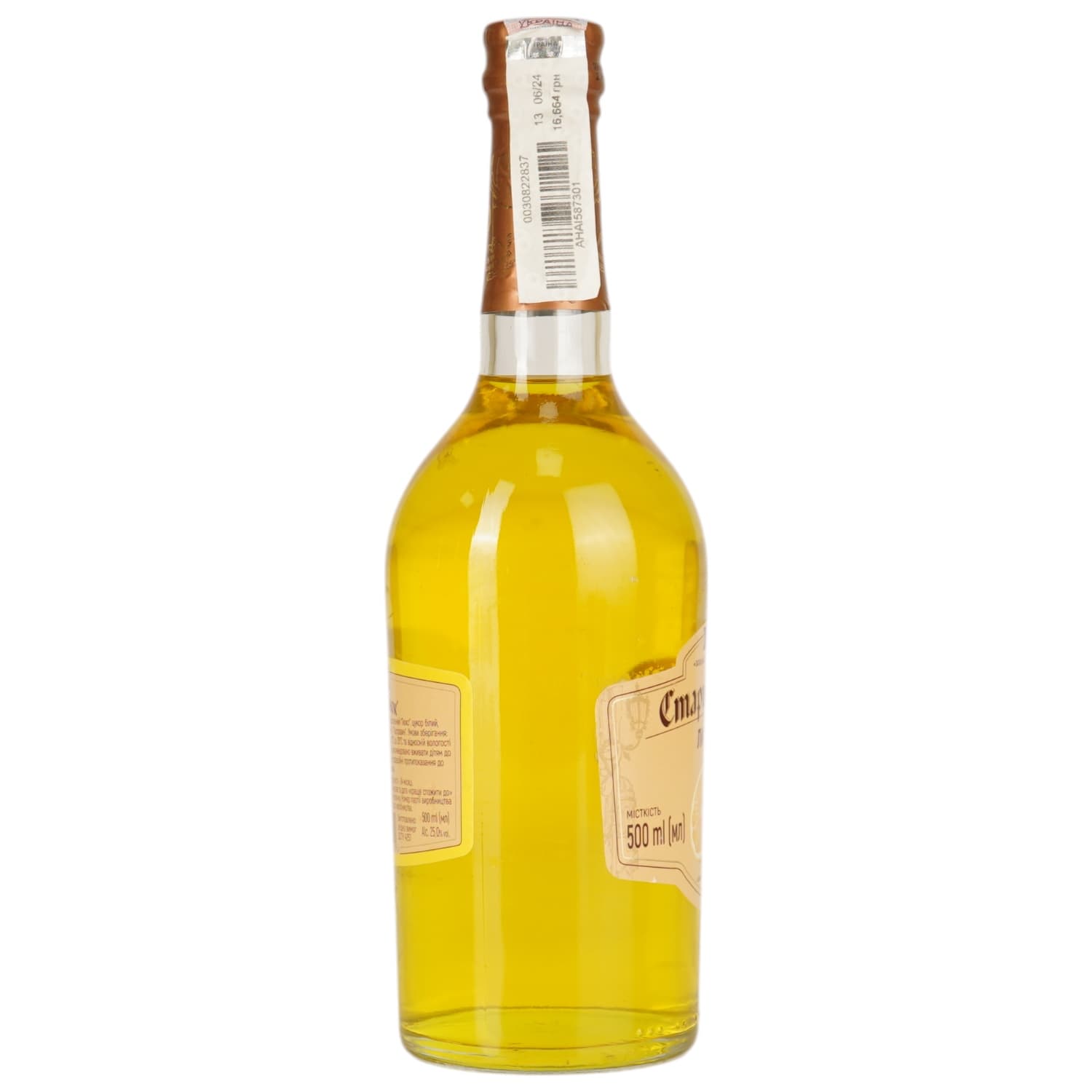 Лікер Старий Ринок Лимонний 25% 0.5 л
