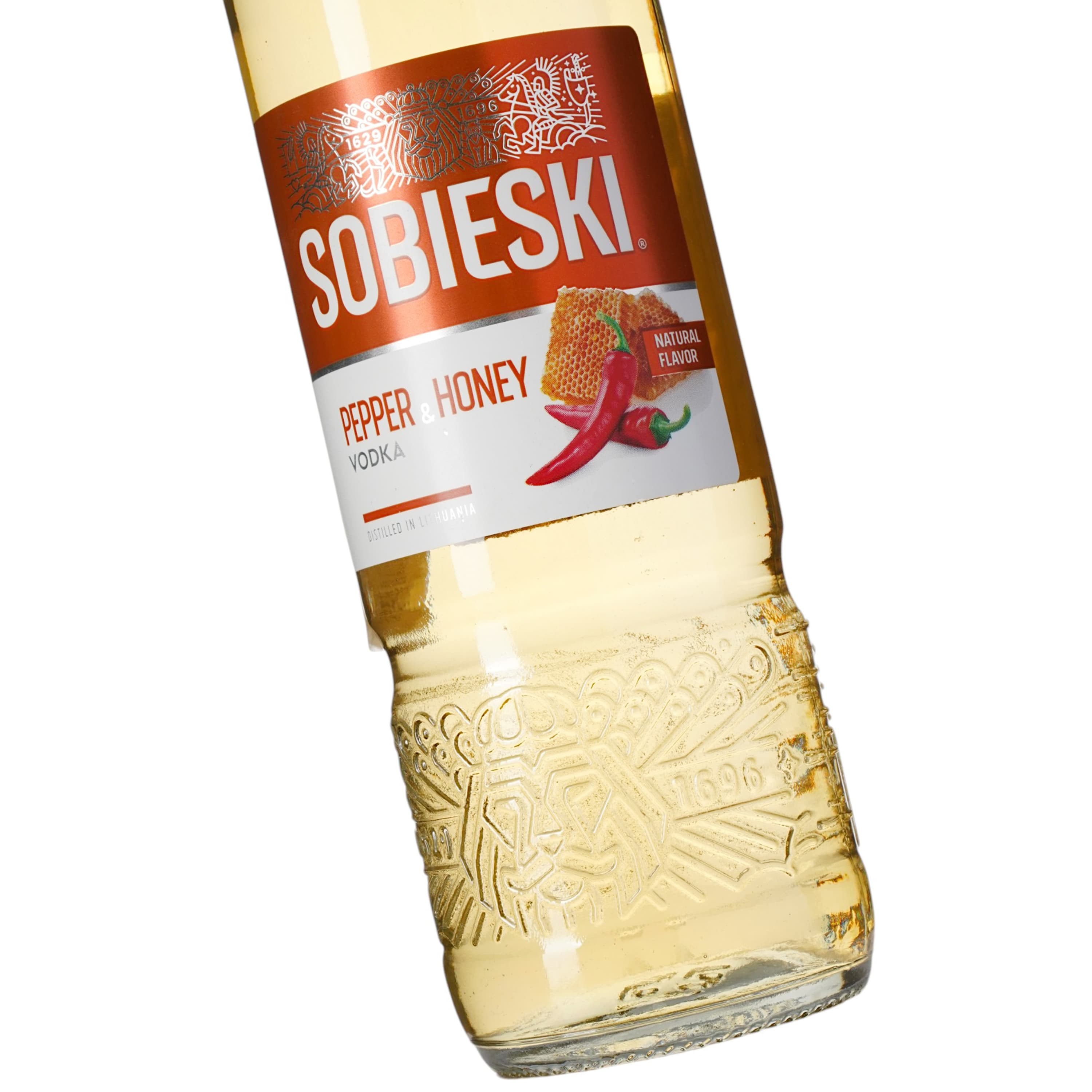 Спиртний напій Sobieski Pepper and Honey 40% 0.5 л (4770053221832)