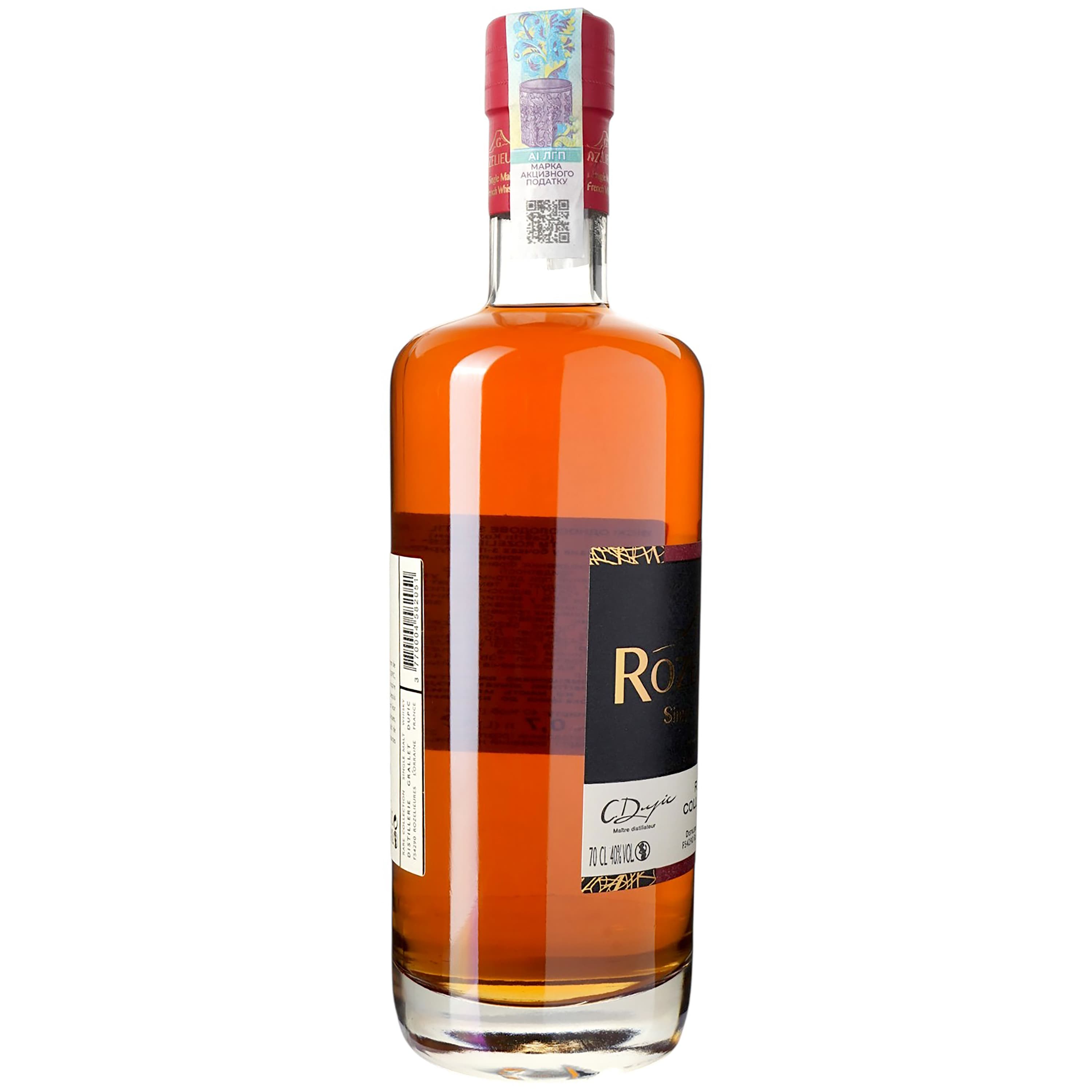 Віскі Rozelieures Rare Collection 40% 0.7 л в подарунковій коробці