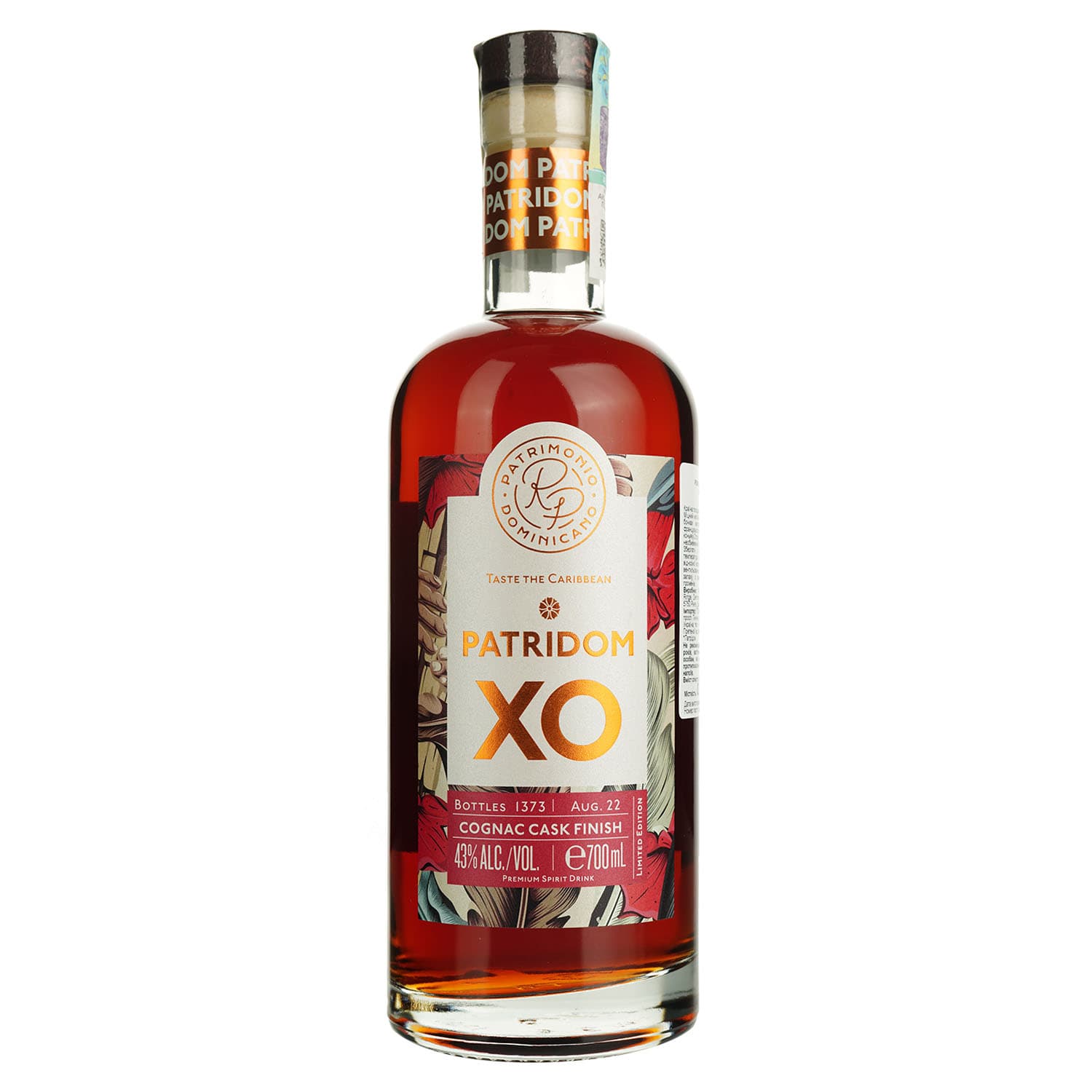 Ром Patridom XO Cognac Cask Finish 43% 0.7 л