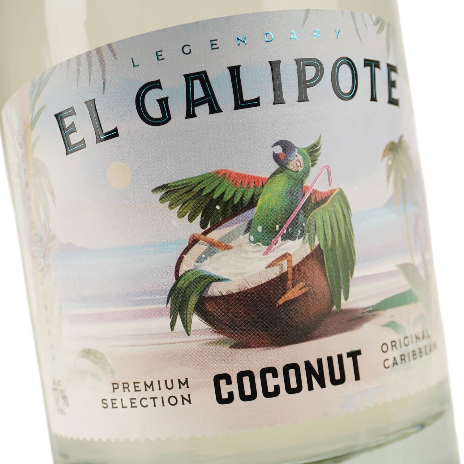 Лікер El Galipote Coconut 17% 0.7 л