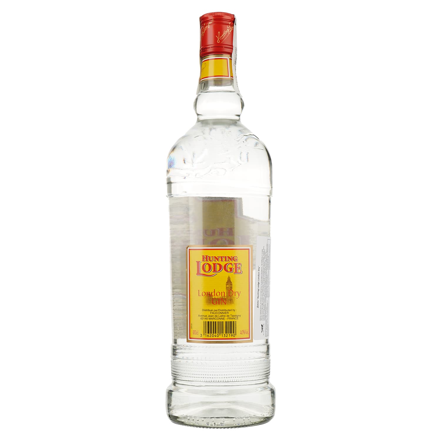 Джин Fauconnier Hunting Lodge London Dry Gin 40% 1 л