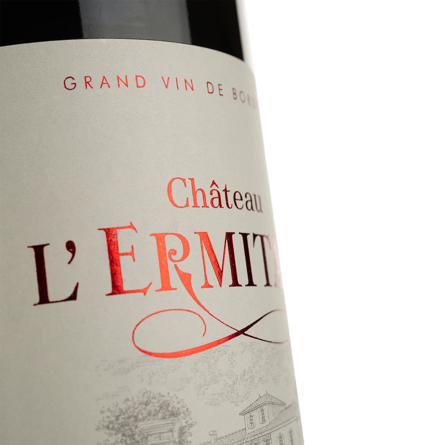 Вино Chateau L'Ermitage Listrac-Medoc, червоне, сухе, 13%, 0,75 л (1313480)