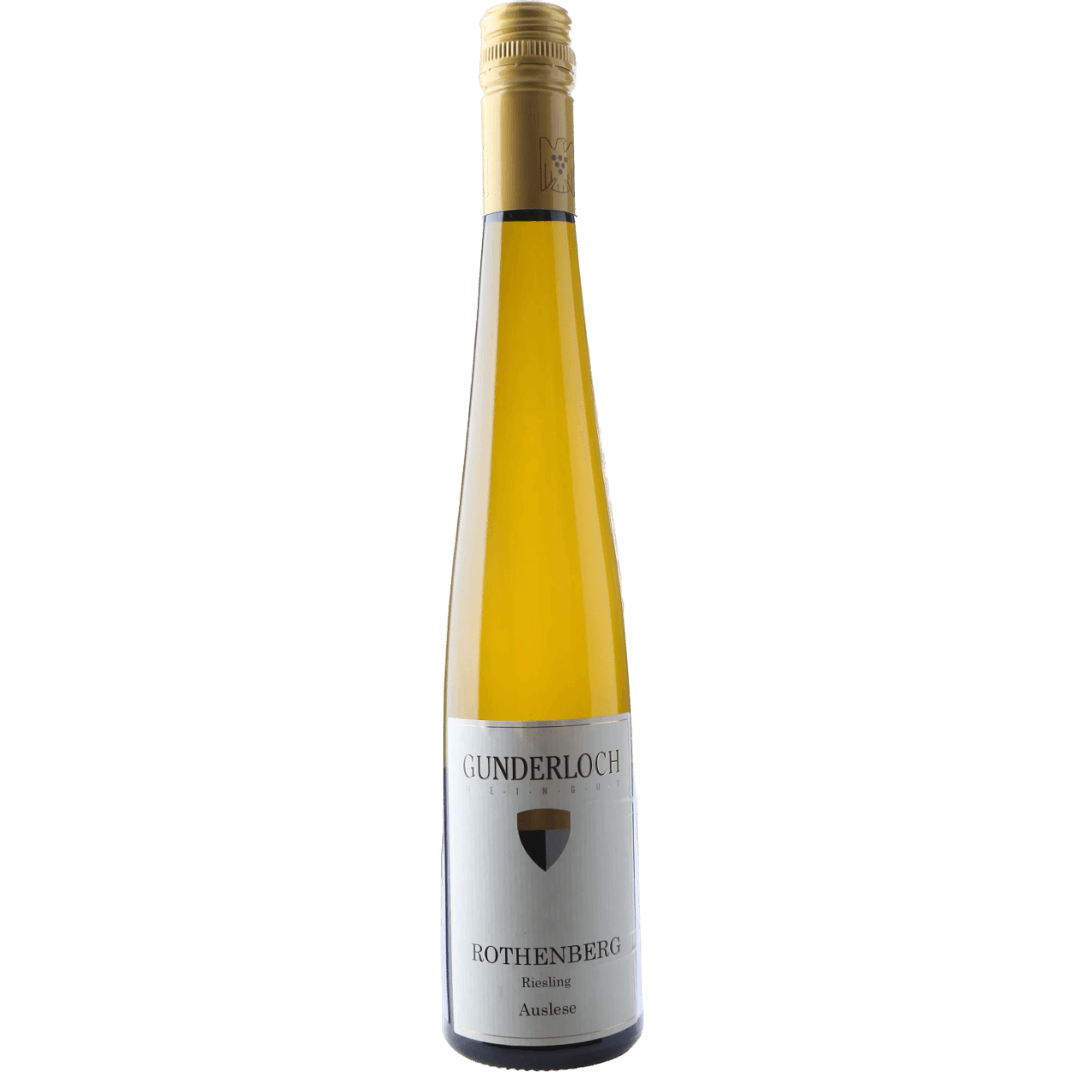 Вино Gunderloch Riesling Auslese Nackenheim Rothenberg GK Gold Cap, біле, солодке, 8%, 0,375 л