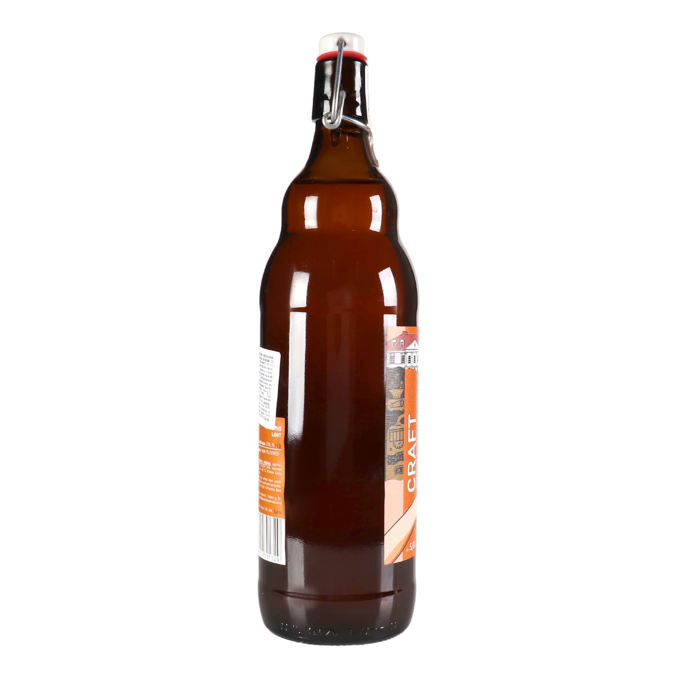 Пиво Bistrampolio Craft Dvaro Sviesusis світле 5% 1 л