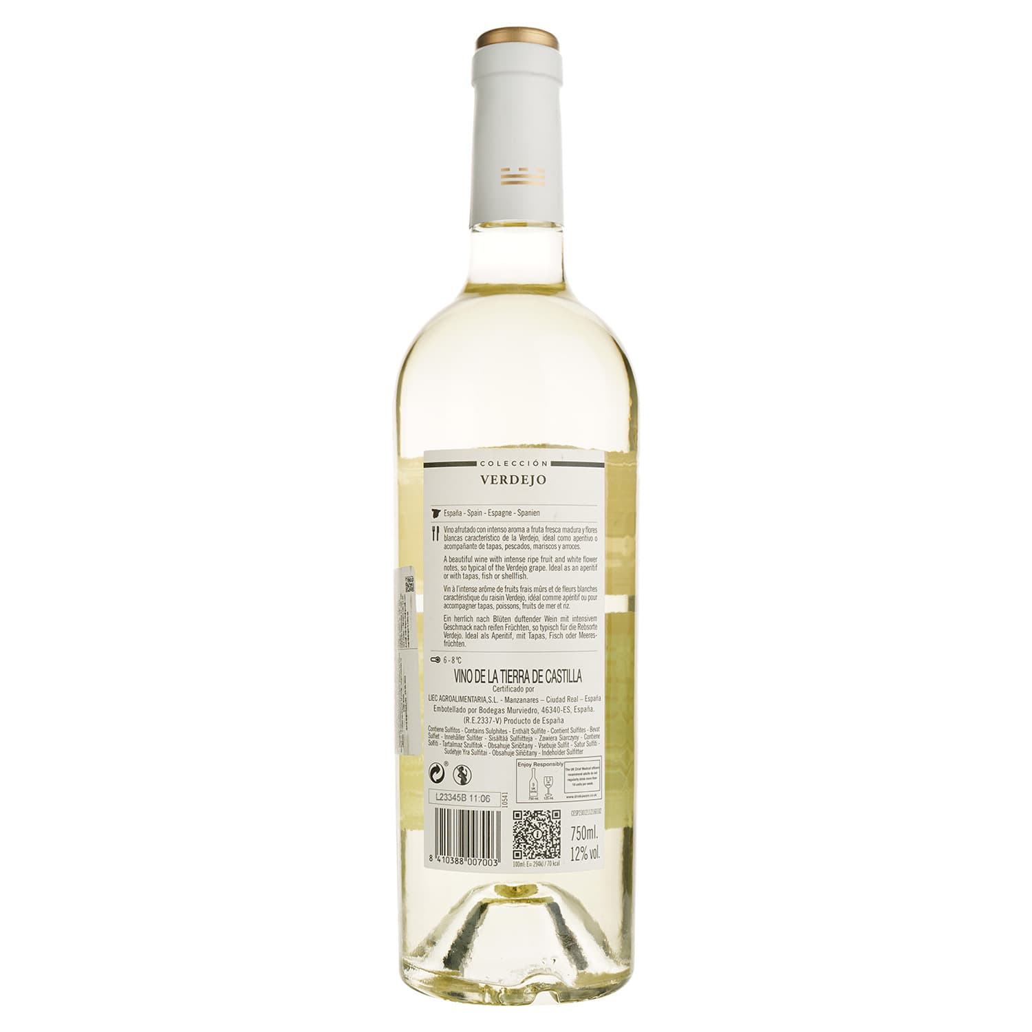 Вино Murviedro Coleccion Verdejo біле сухе 0.75 л