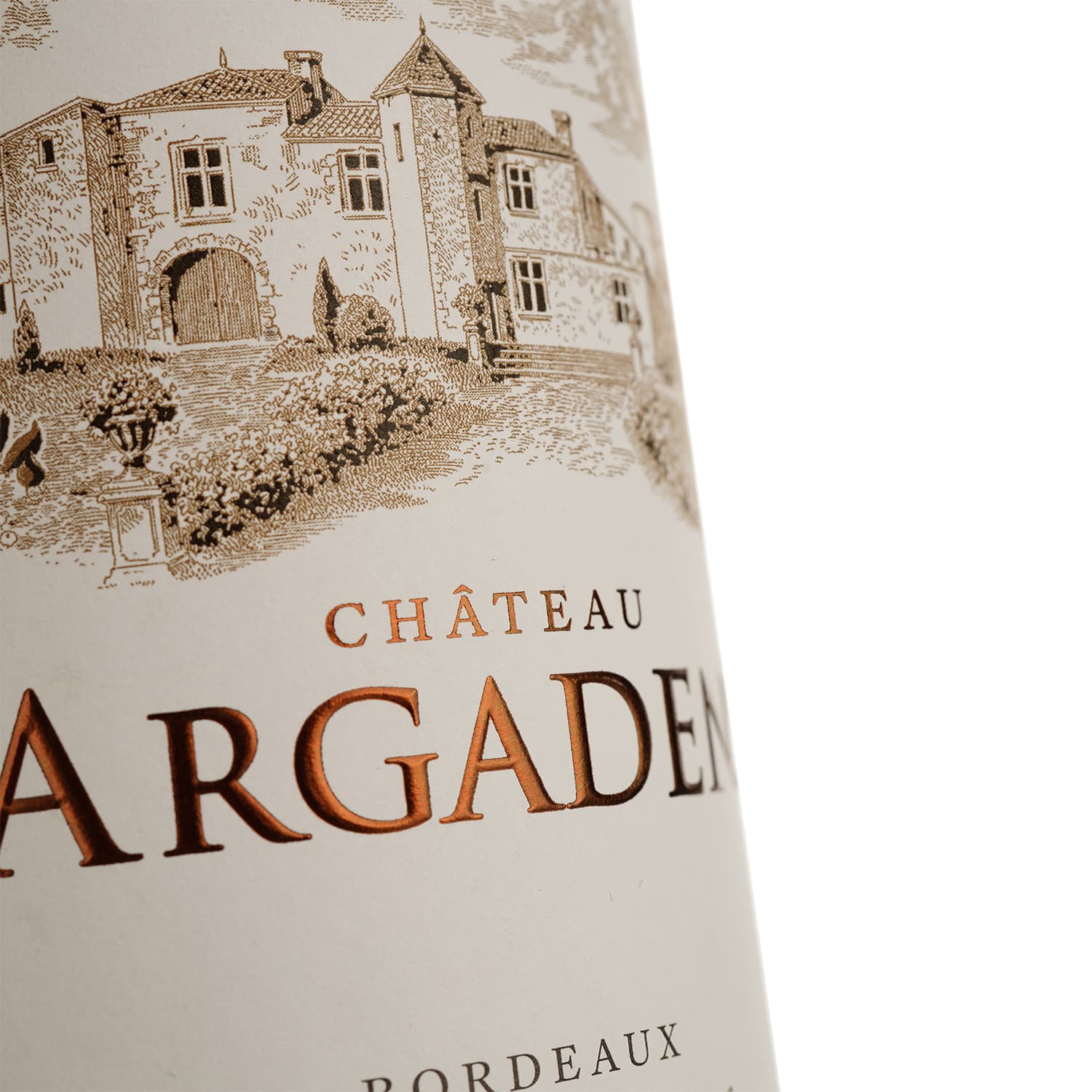 Вино Chateau Argadens Bordeaux Blanc, біле, сухе, 12,5%, 0,75 л (1438240)